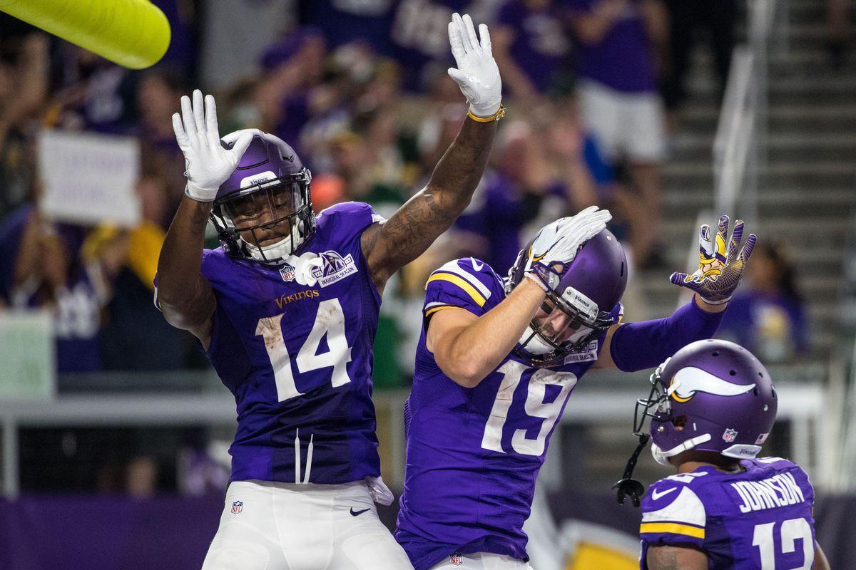 Stefon Diggs, Adam Thielen, And The Race To 000