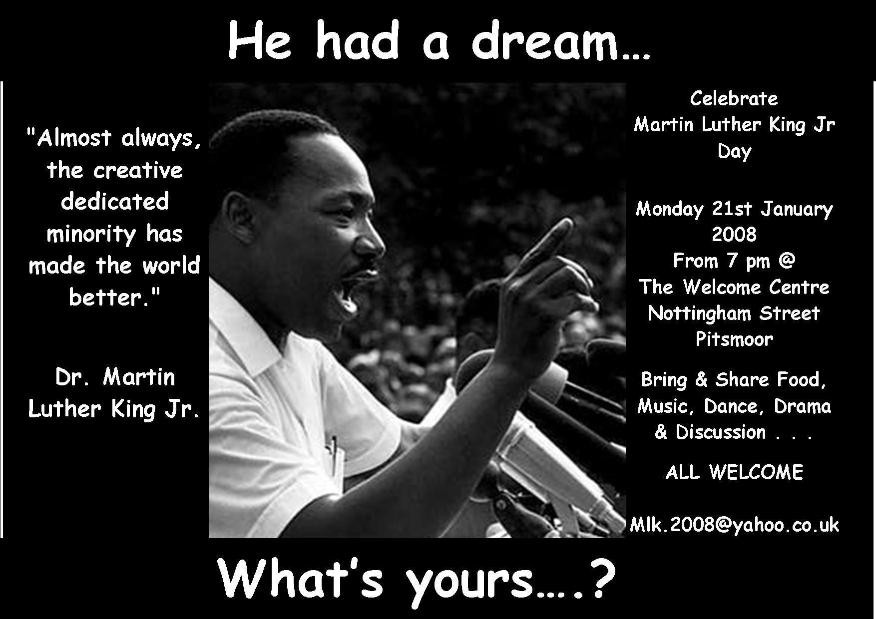 Wonderfull Martin Luther King Jr Day Quotes. tianyihengfeng. Free