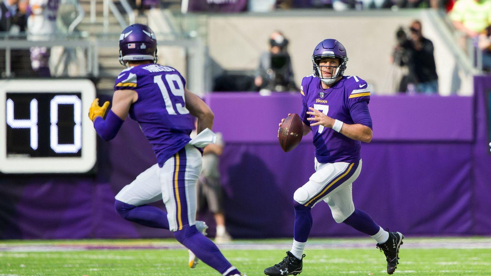 Case Keenum and Adam Thielen making history for Vikings