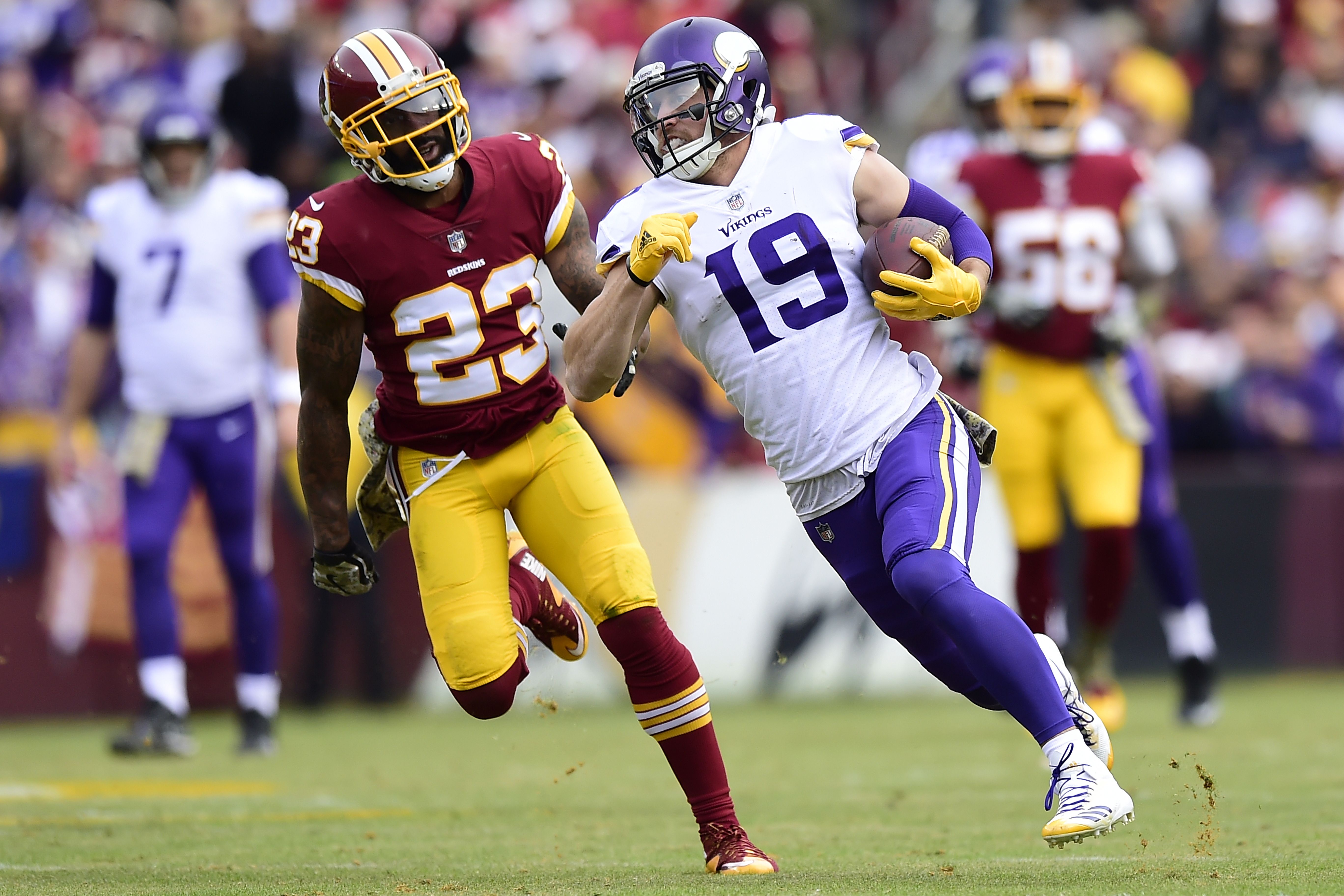 takeaways from the Vikings' Week 10 win over the Redskins
