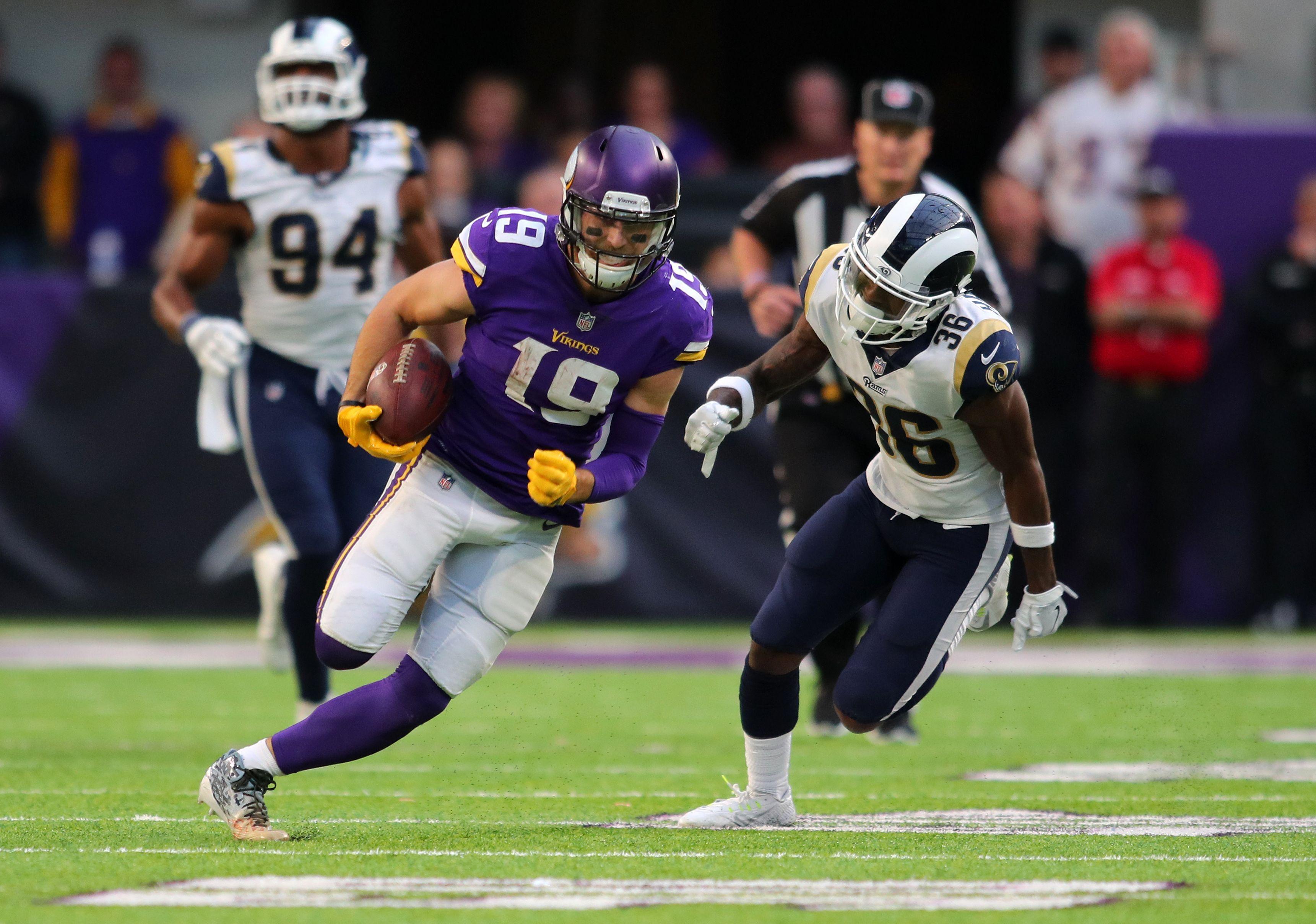 Vikings vs Rams: Adam Thielen 65 yard touchdown catch in Week 11