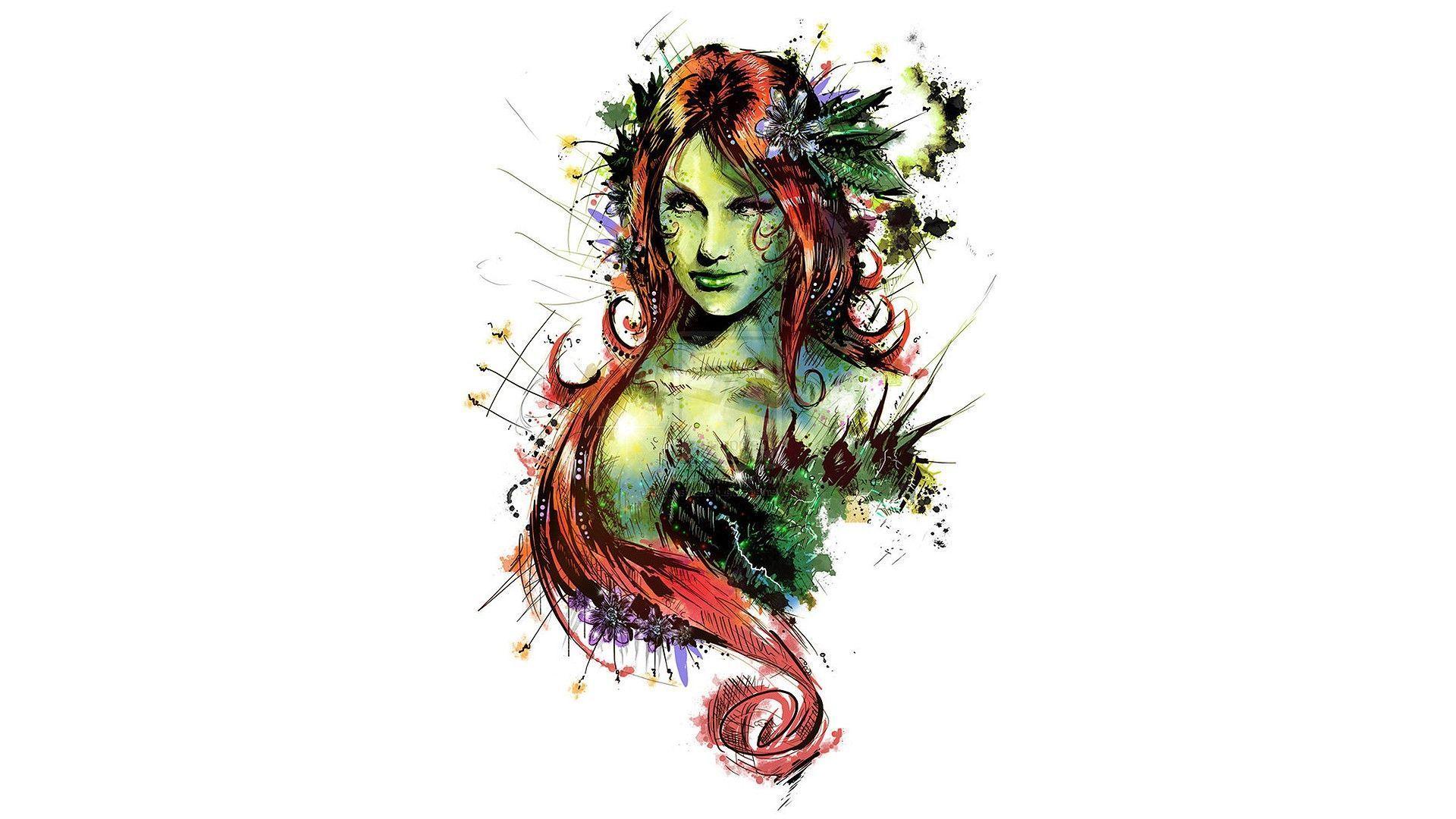 artwork, poison ivy wallpapers hd / desktop and mobile on poison ivy wallpapers