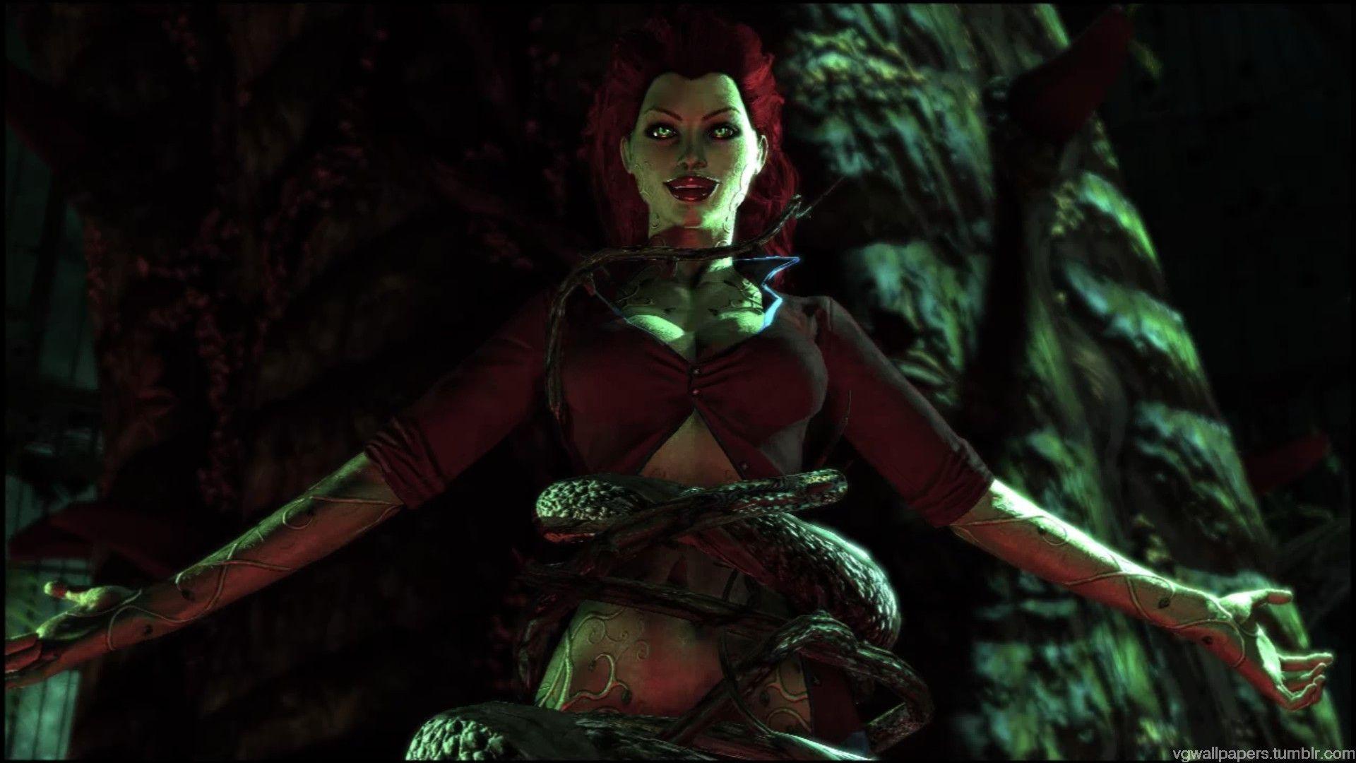 Video Game Wallpaper, Poison Ivy screenshot from The Batman