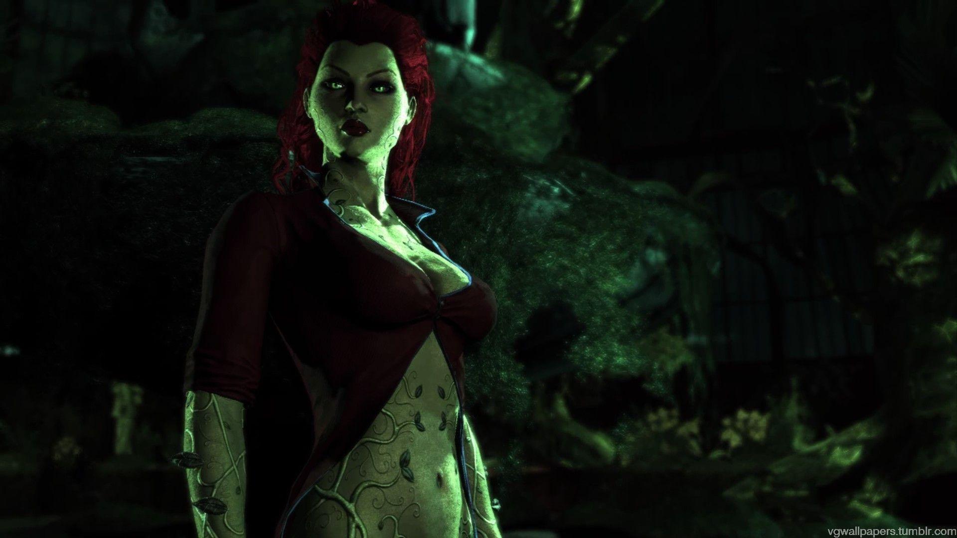 Video Game Wallpaper, Poison Ivy screenshot from The Batman
