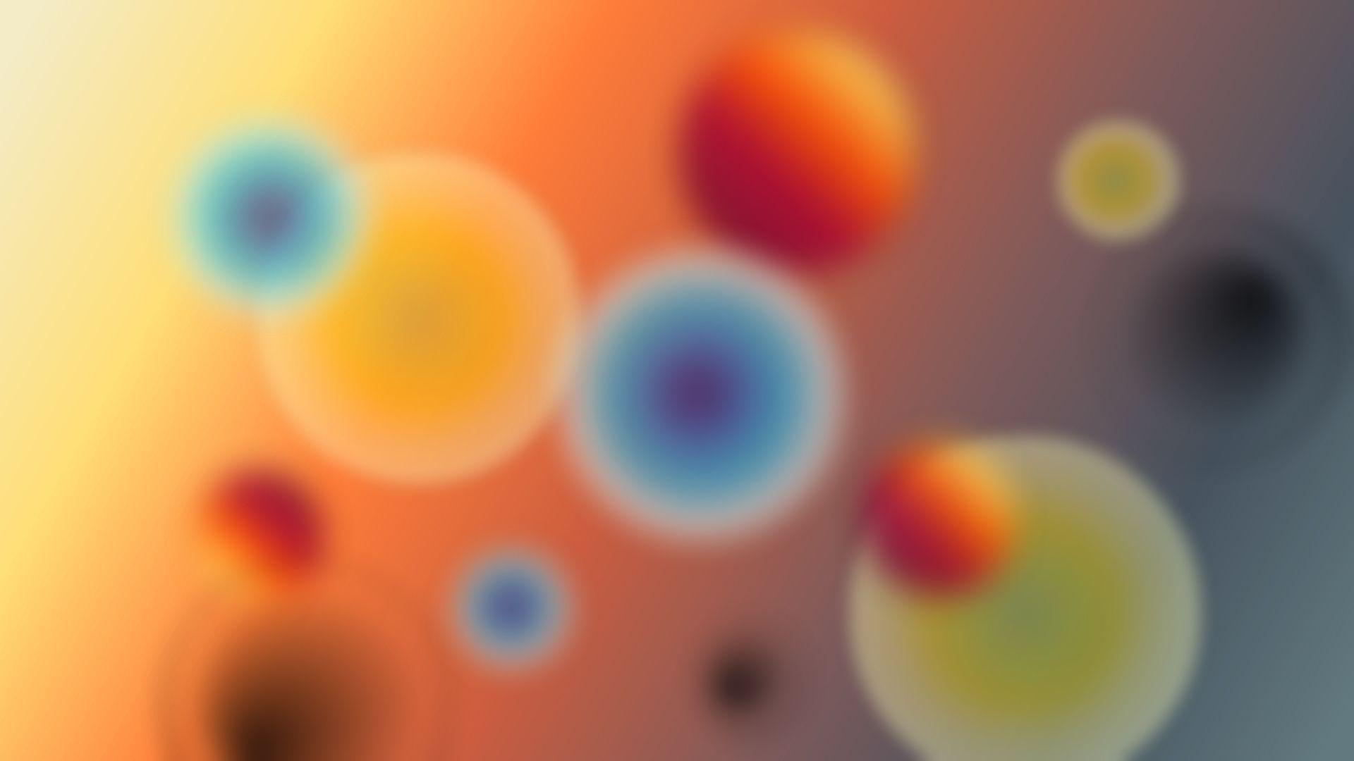 Blurry Circle Wallpaper. Abstract Wallpaper Gallery