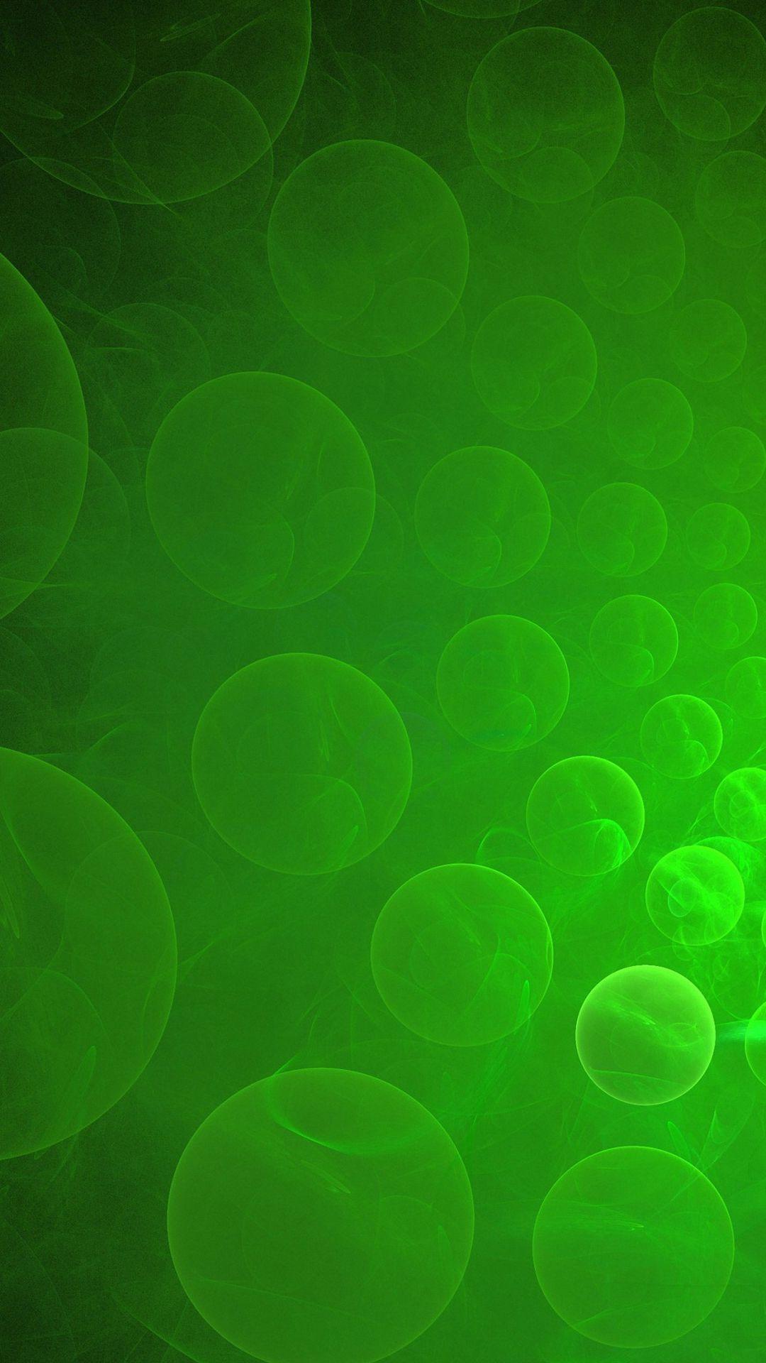 green abstract circles iphone 6 wallpaper HD. Colors, Wallpaper