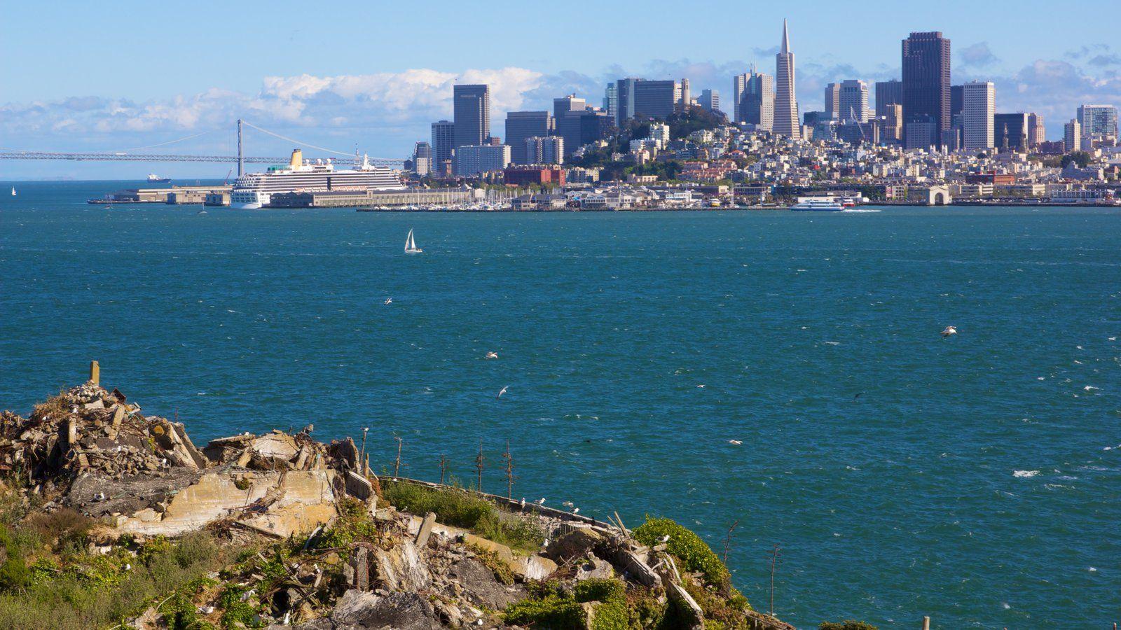 Landscape Picture: View Image of Alcatraz Island