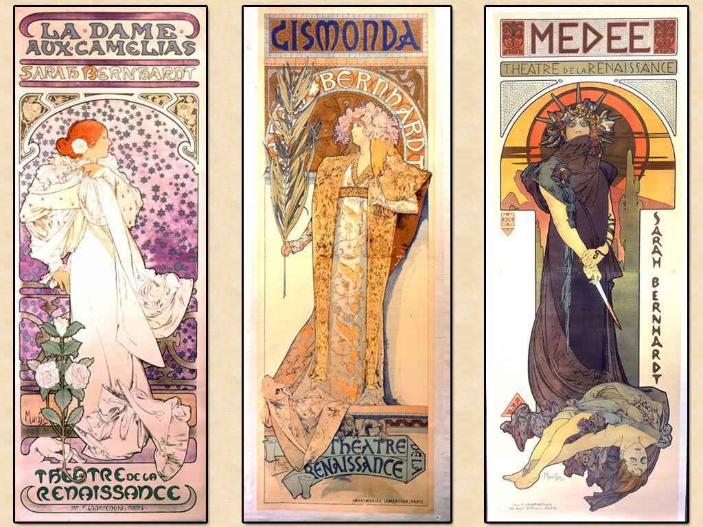 My Free Wallpaper Wallpaper, Alphonse Mucha