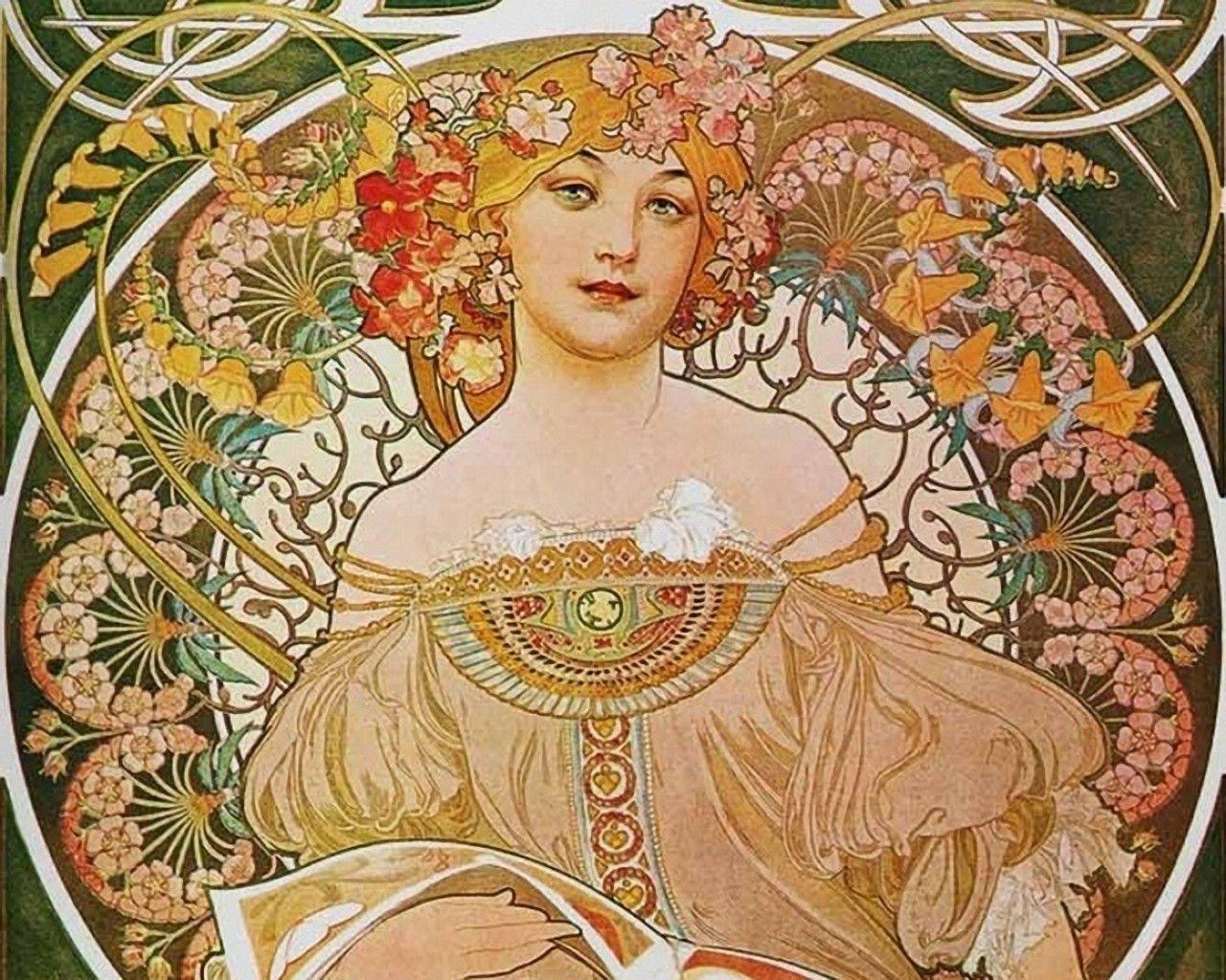 Alphonse Mucha Wallpapers Wallpaper Cave