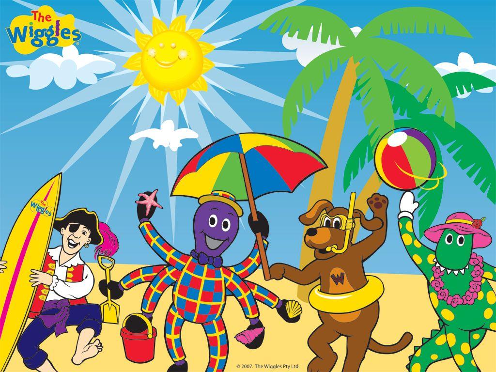 The Wiggles Friends On The Beach Wiggles Wallpaper. Cole