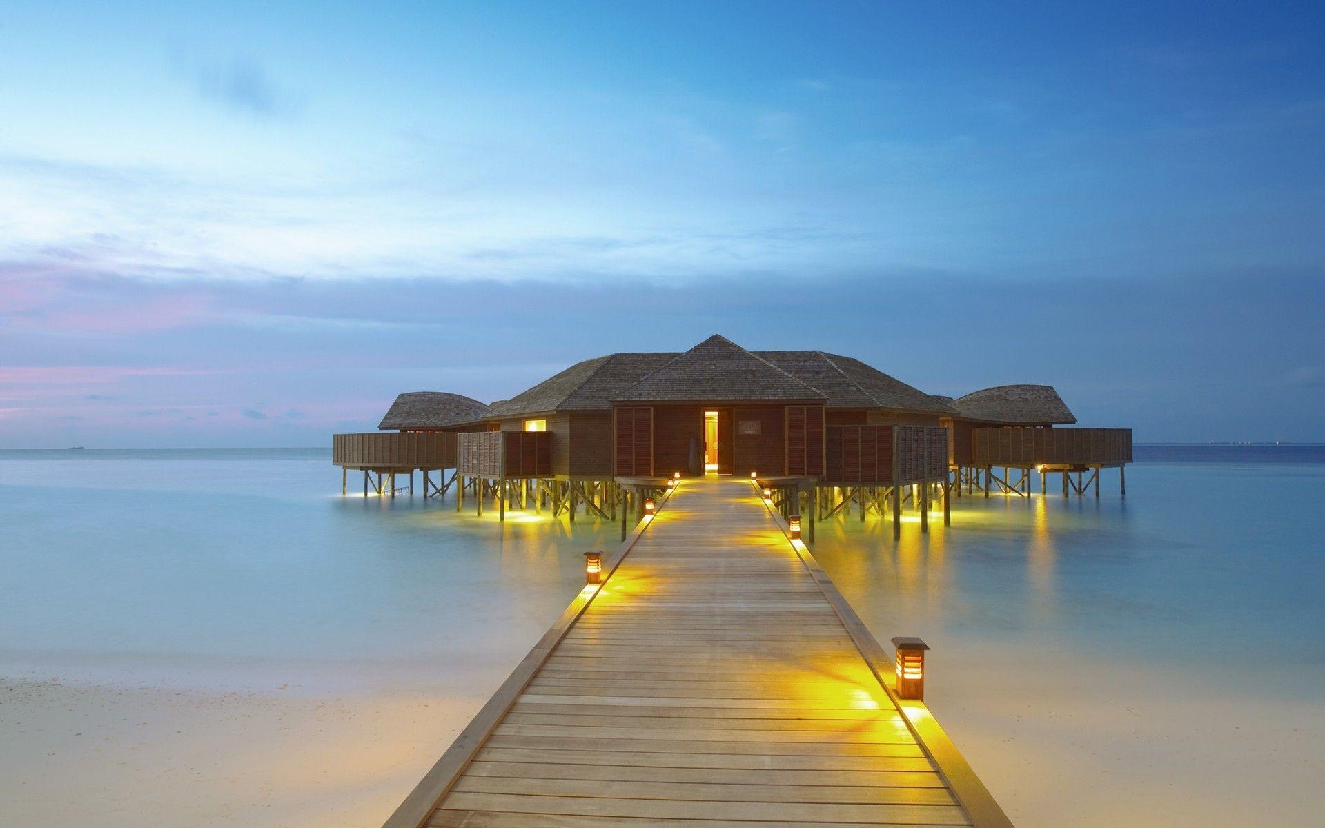 Most, Beautiful, Bungalow, In, Paradise, Full, Screen