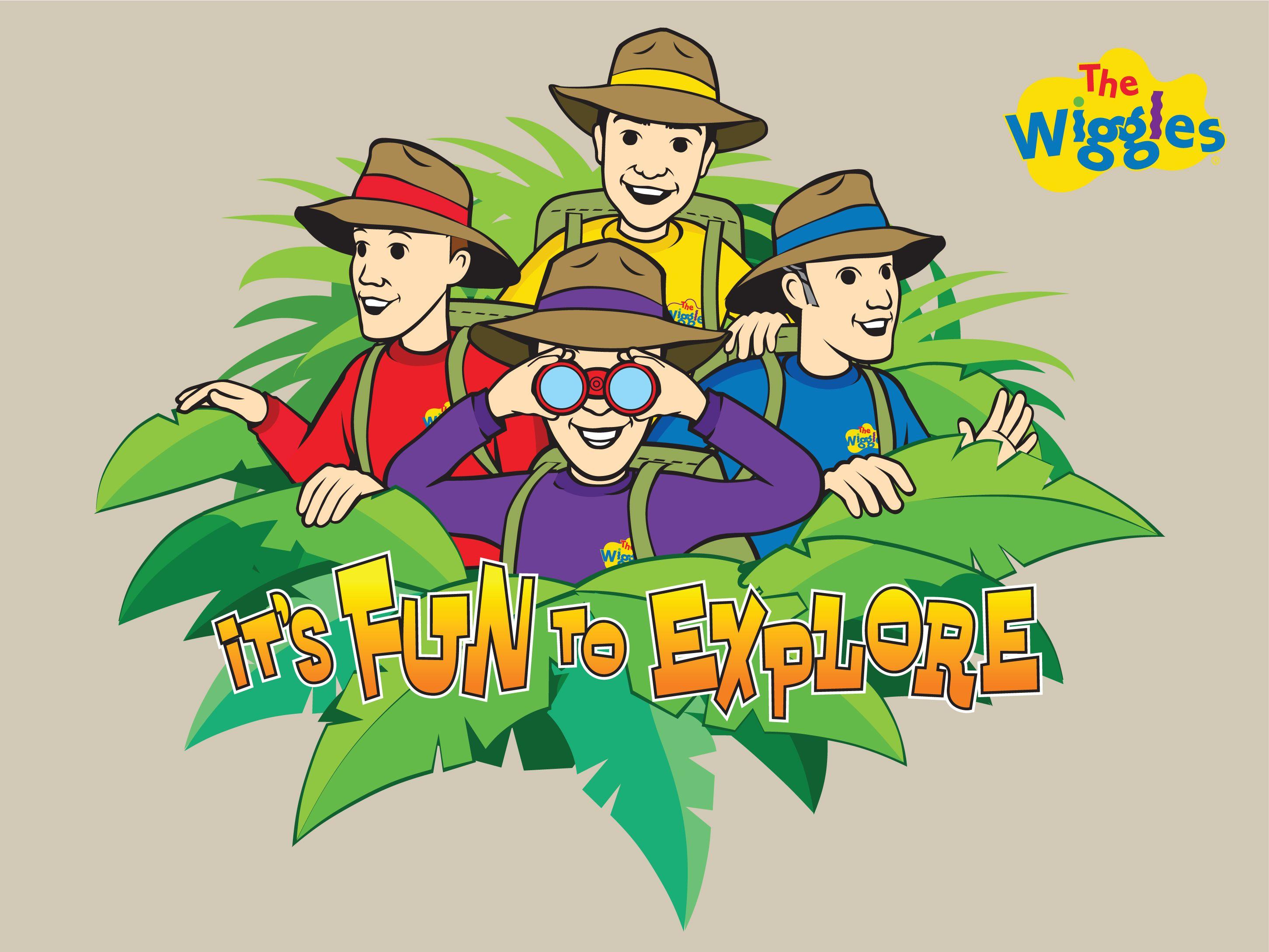 the wiggles exploring wallpaper music