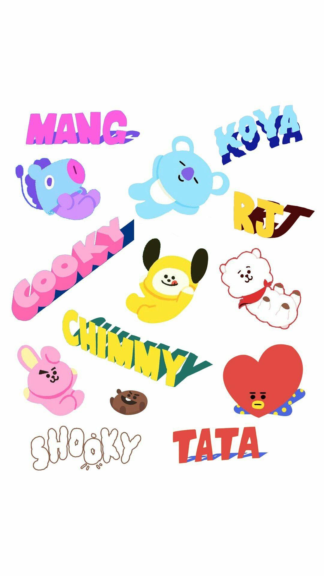 BTS BT21 WALLPAPER. BTS WALLPAPER. BTS, Wallpaper