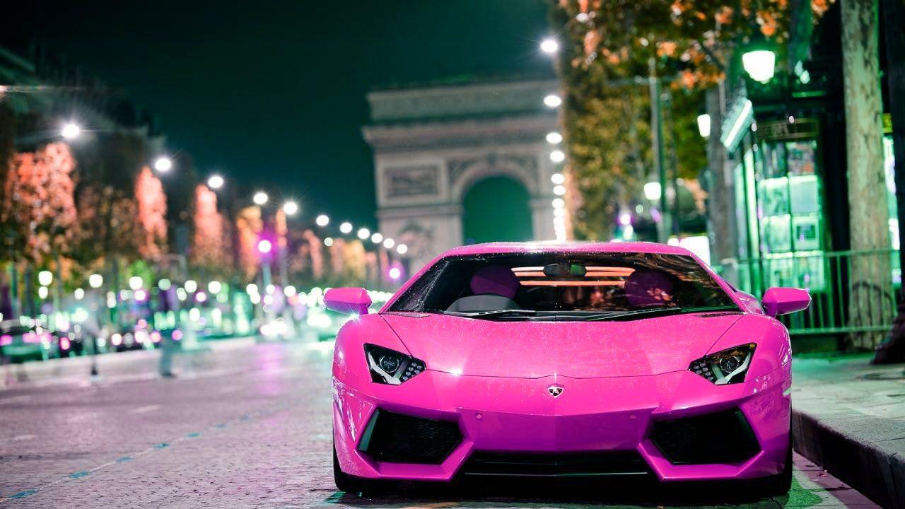 Pink And Black Lamborghini Wallpaper 17 HD Wallpaper