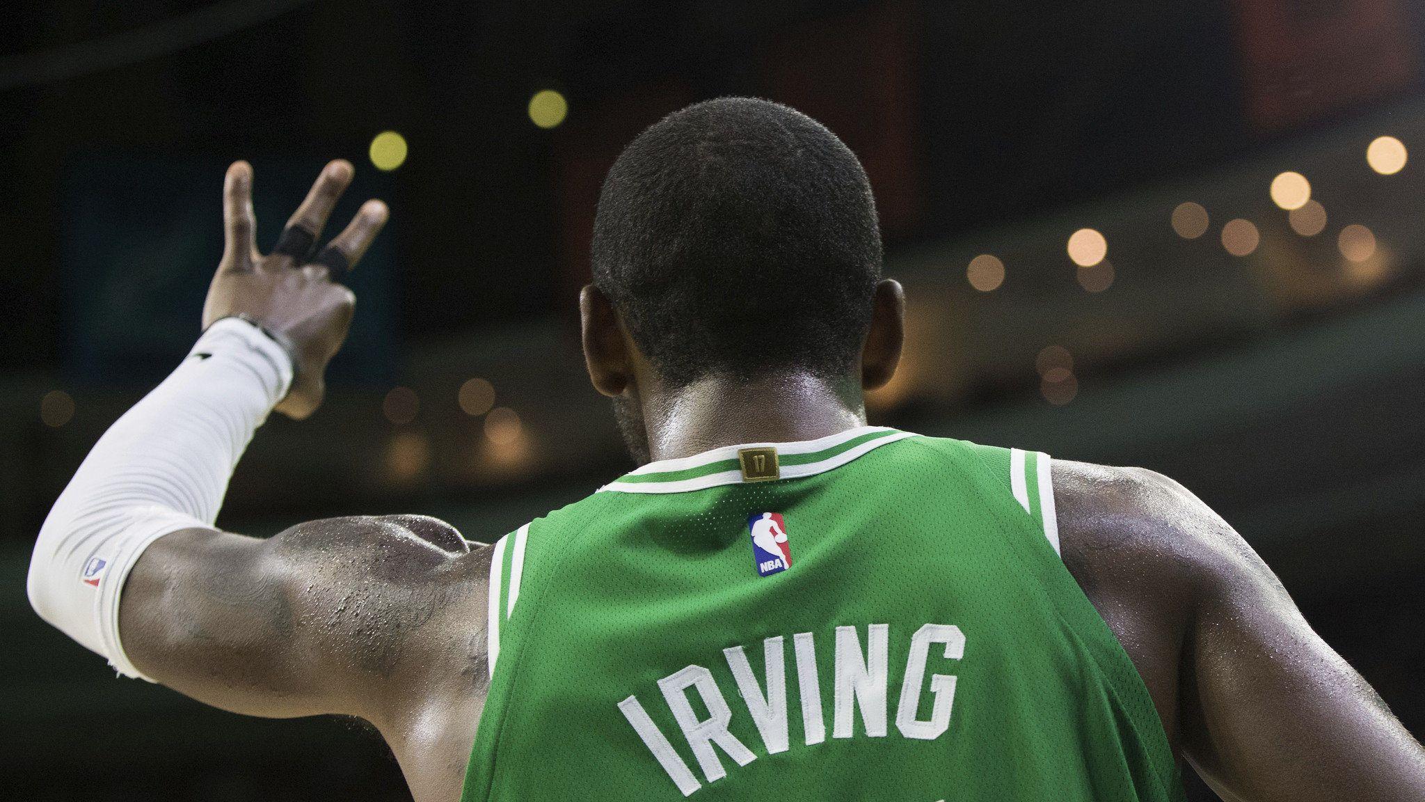 Celtics news: Kyrie Irving hails Boston as a 'real, live sports city'