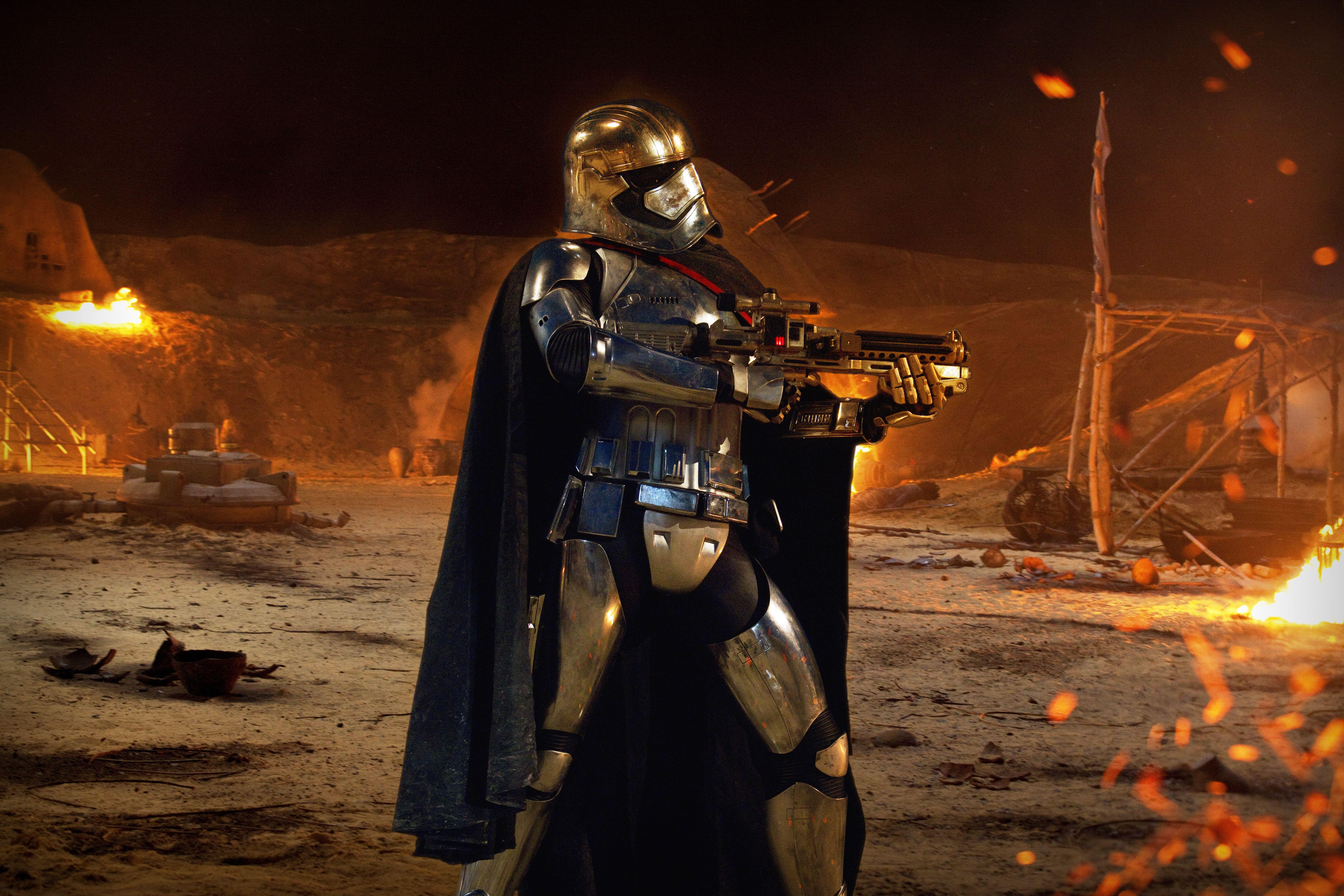 Captain Phasma 5k Retina Ultra HD Wallpaper and Background