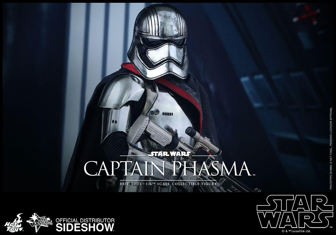 Star Wars Captain Phasma Sixth Scale Figure by Hot Toys. Sideshow