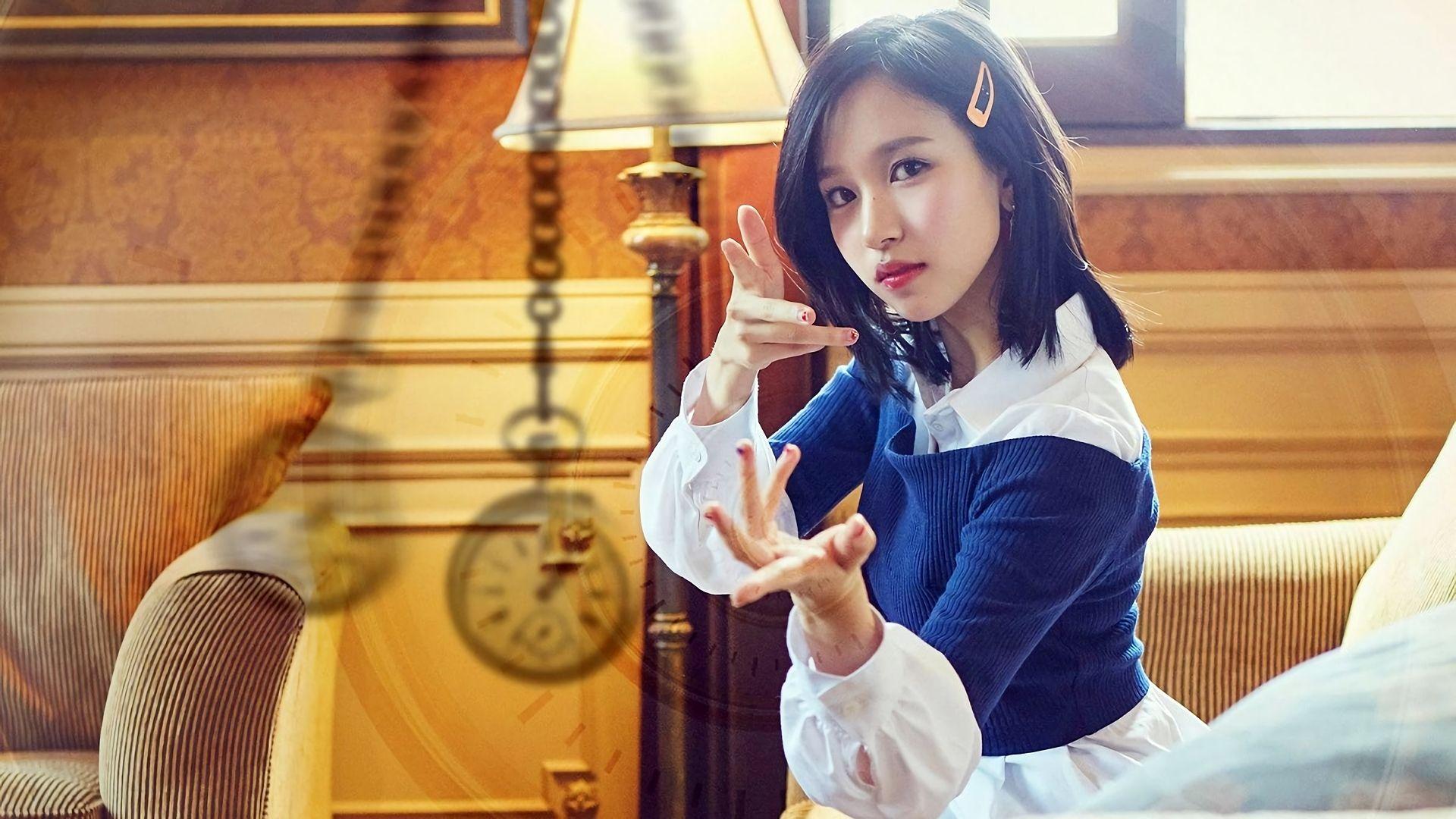 Mina TWICE Signal K Pop Girl Wallpaper