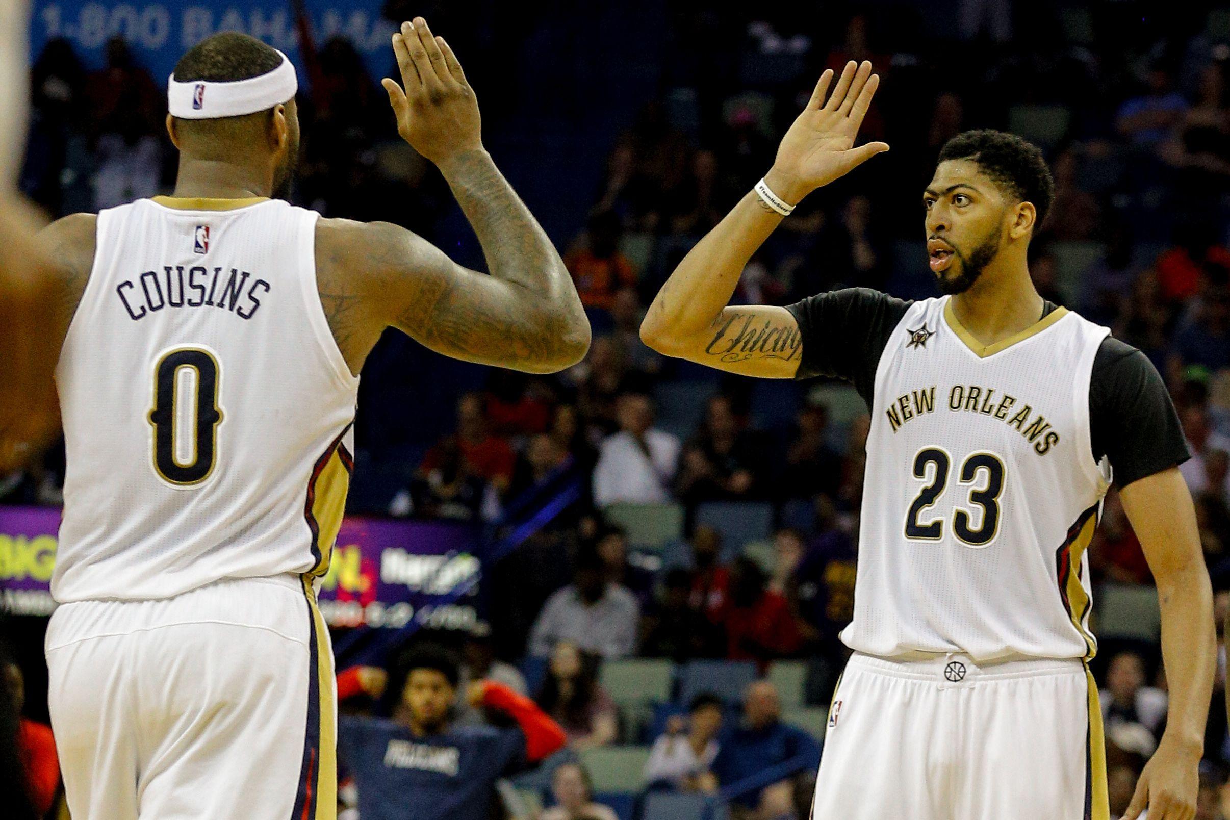 If history repeats, a healthy Anthony Davis and DeMarcus Cousins