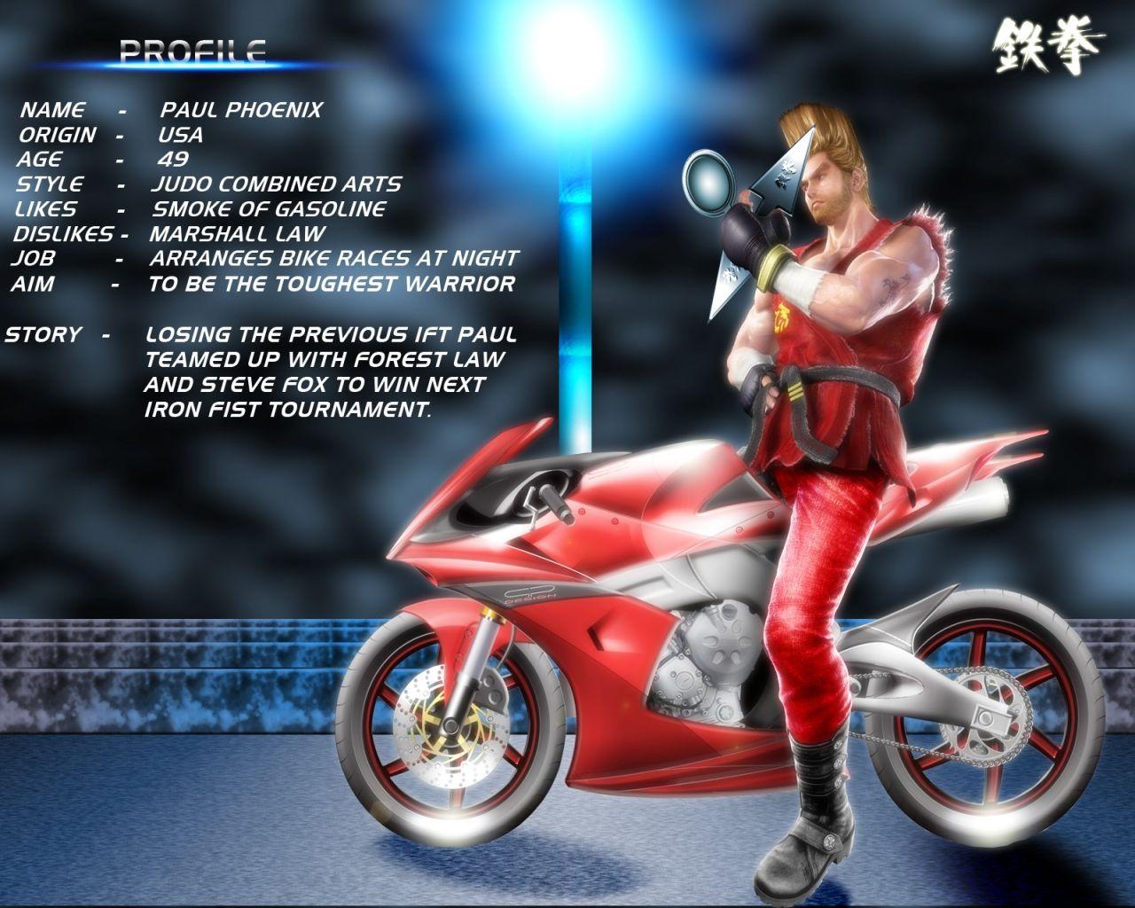 Paul Phoenix Wallpaper