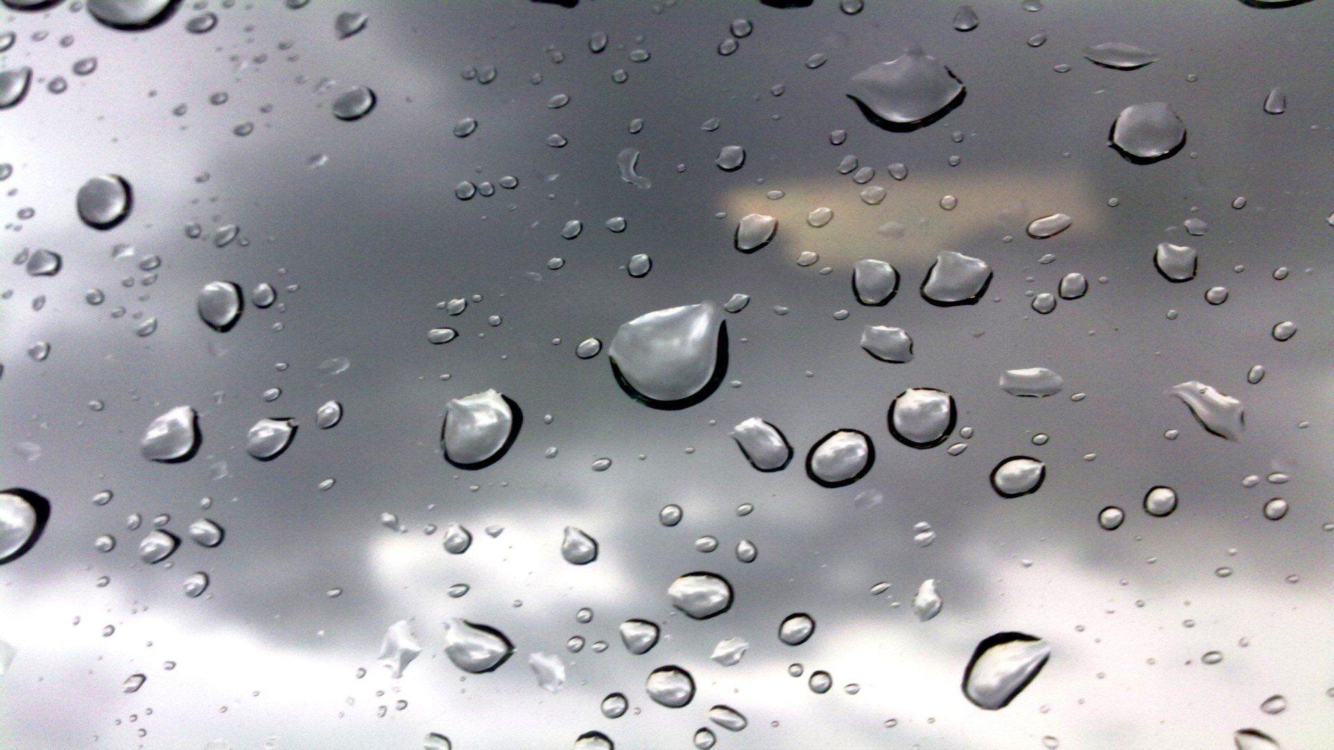 Rain water drops rain on glass wallpaperx1080