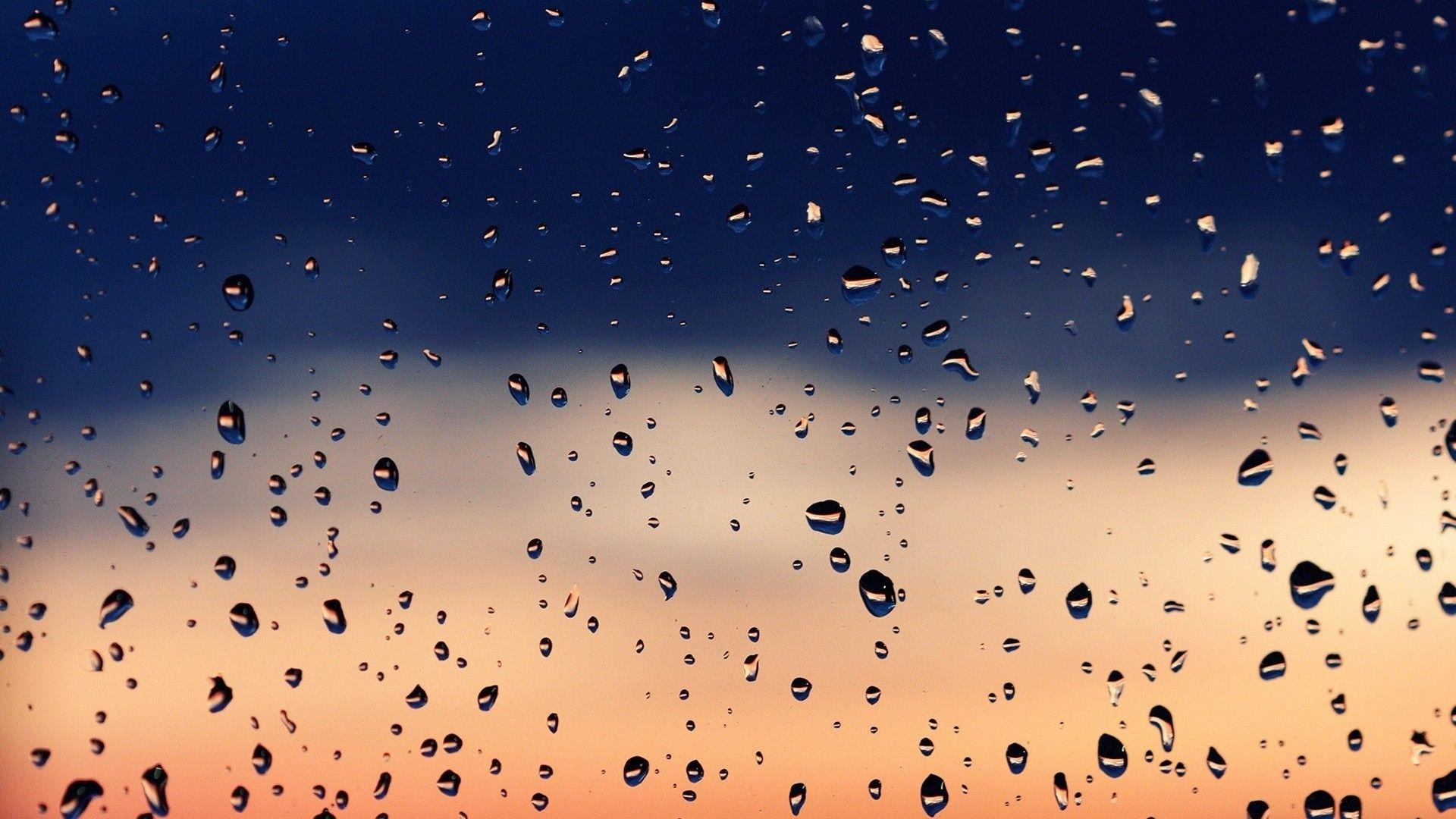 Water Droplets On Glass HD Wallpaperx1080