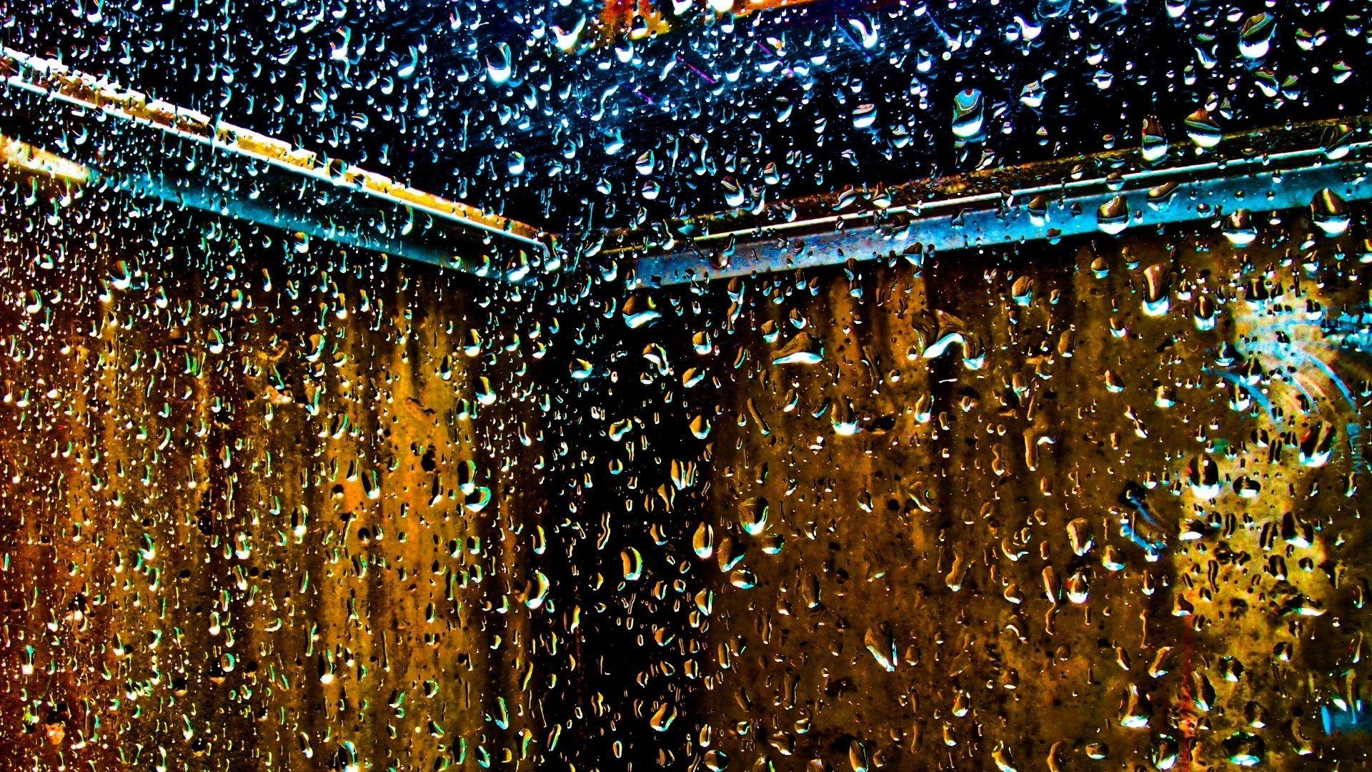 Water droplets window panes glass drop drops wallpaperx1080