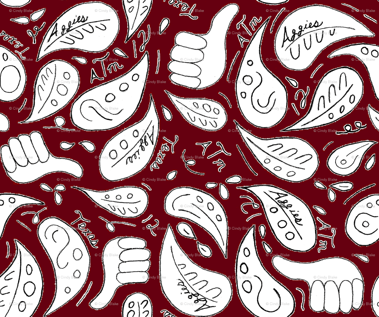 Aggie paisley maroon out wallpaper