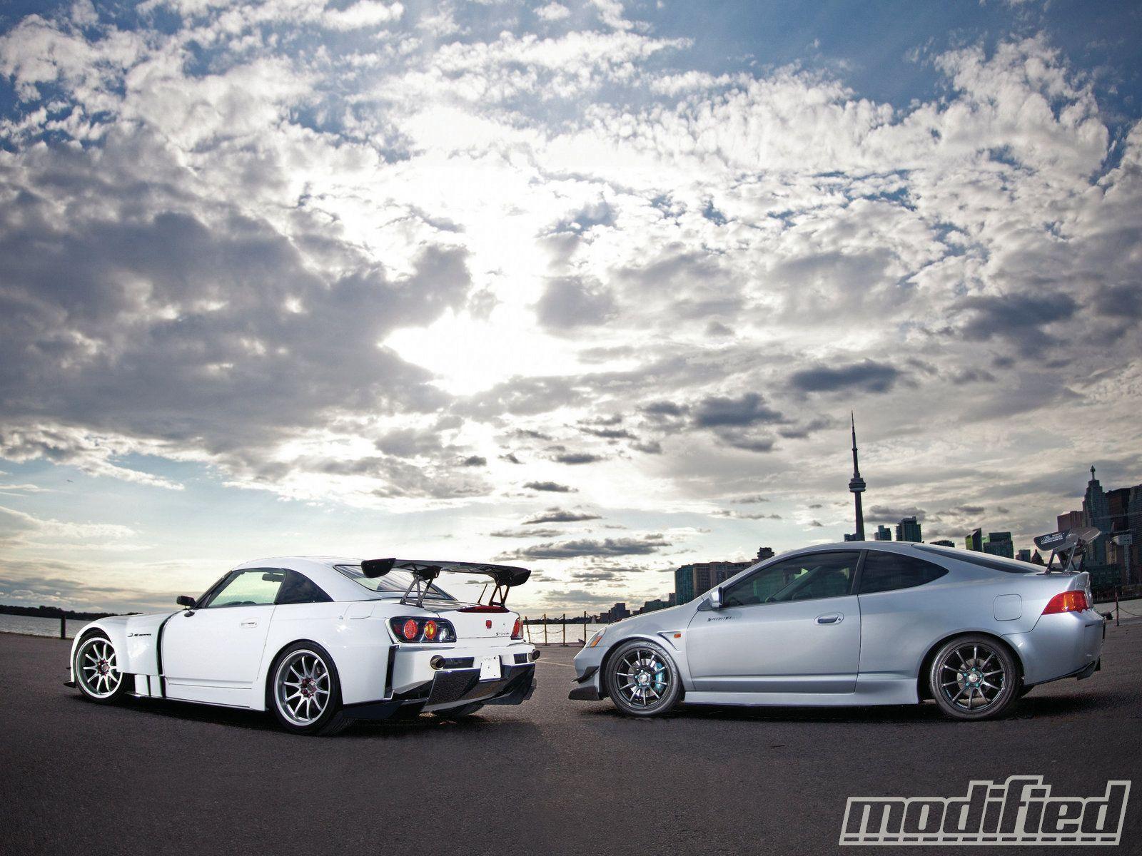 Acura RSX Type S And '06 Honda S2000 In The Family Photo