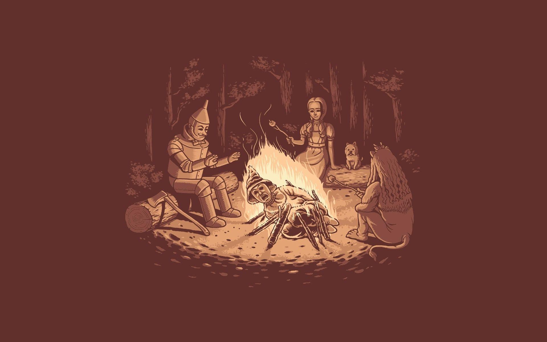 Wizard of Oz Campfire [1920x1200]