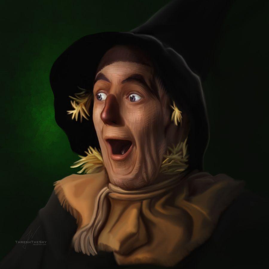 Scarecrow Face Wizard Of Oz