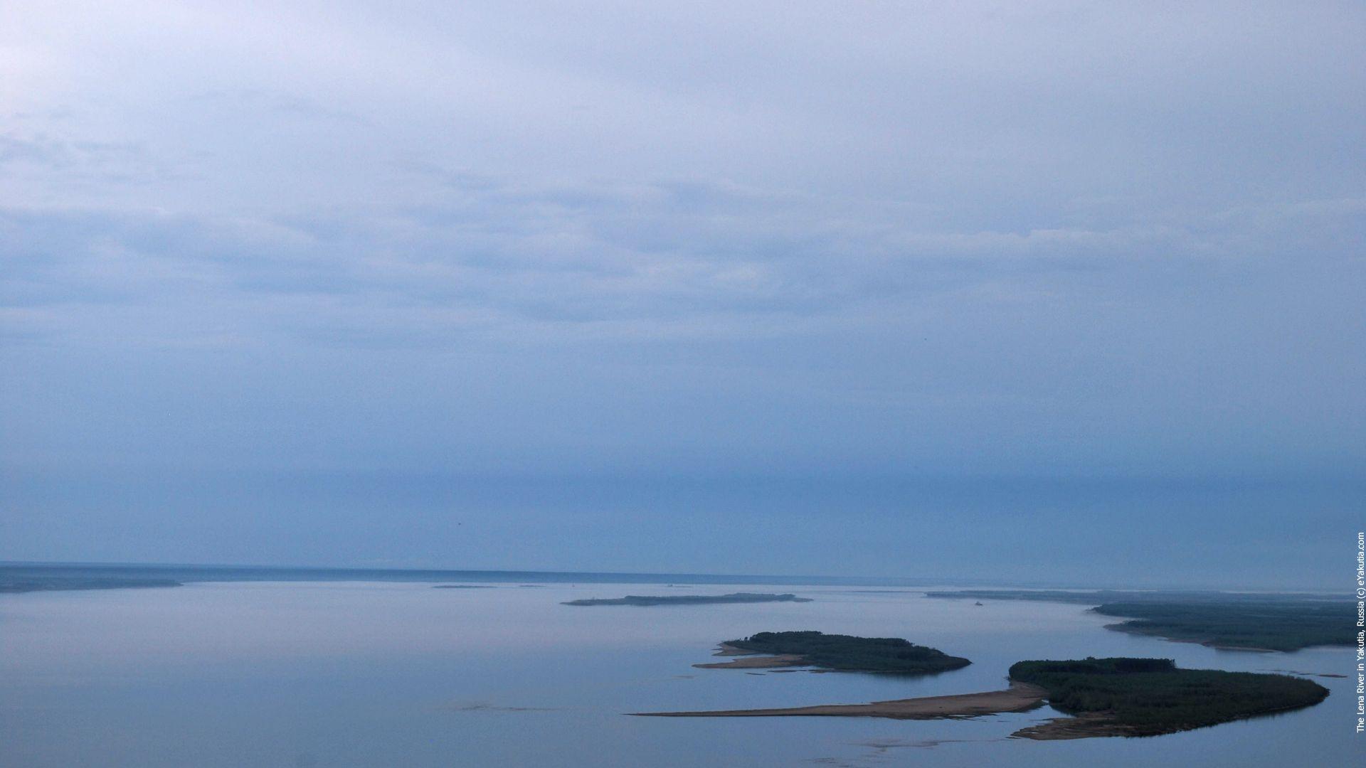 The Lena River Photo Wallpaper. Tabaga Cape, Yakutia, Russia