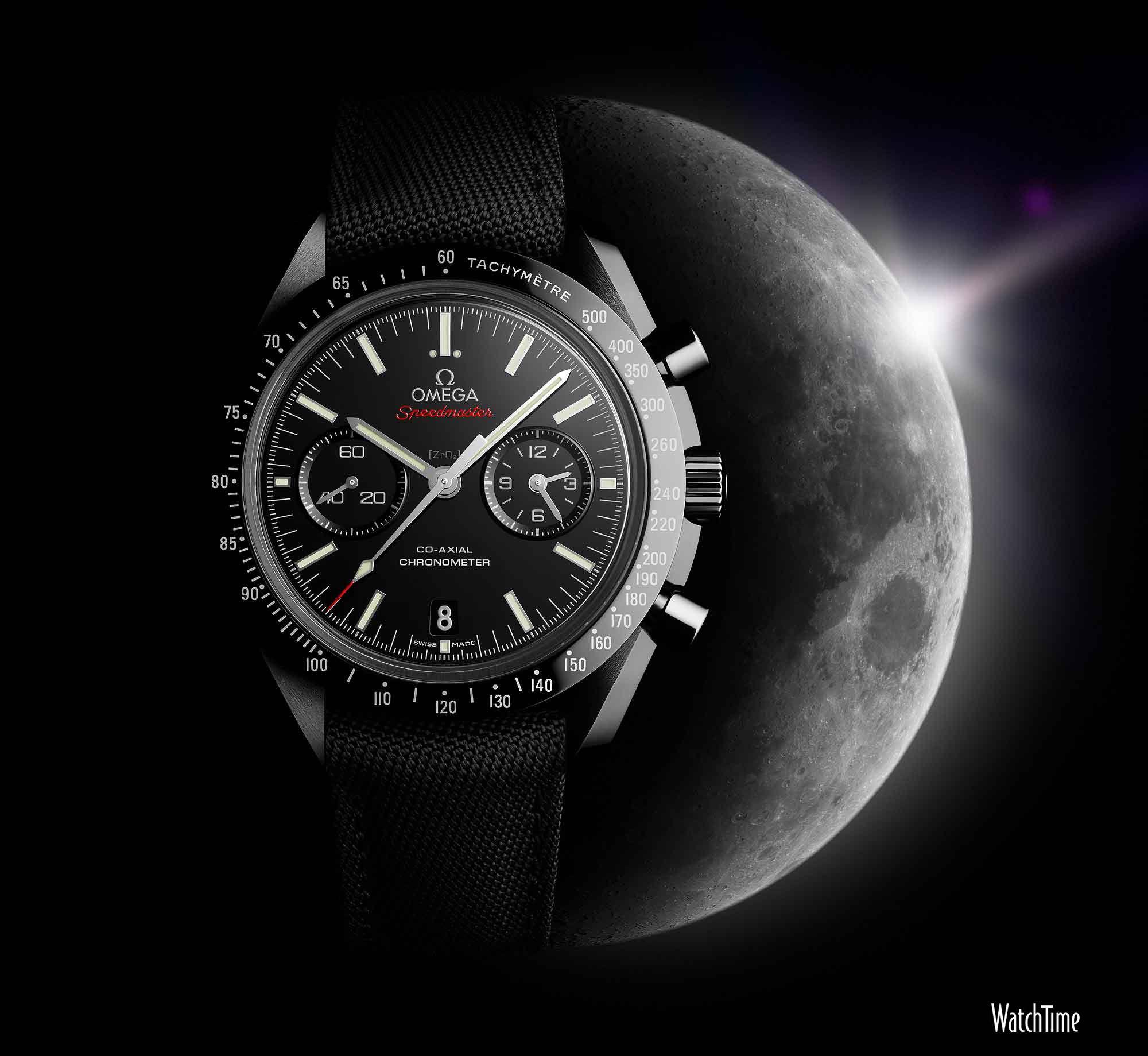 Close Up: Omega Speedmaster Moonwatch \u201cDark Side Of The Moon