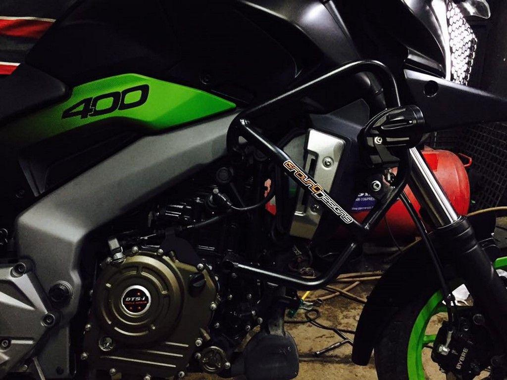 Bajaj Dominar Modified Into Adventure Bike