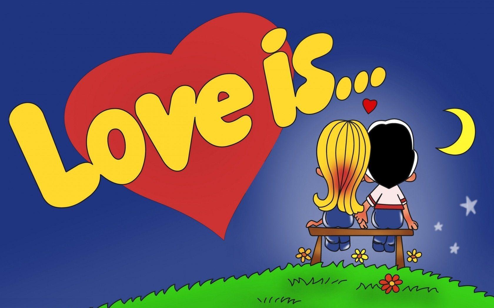 Animated Love Desktop Wallpaper