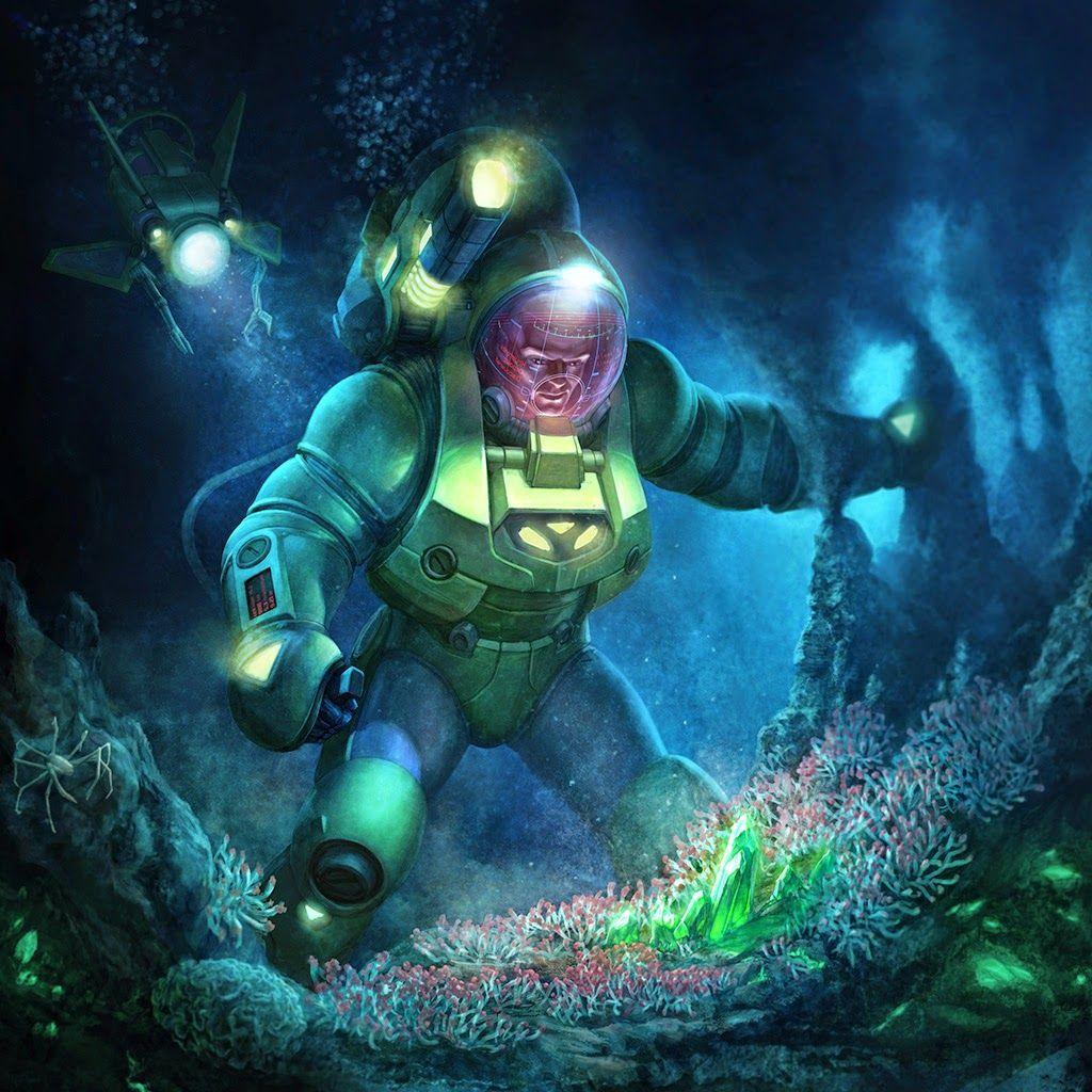 Super Punch: Play Infinite Crisis as Lex Luthor in a deep sea