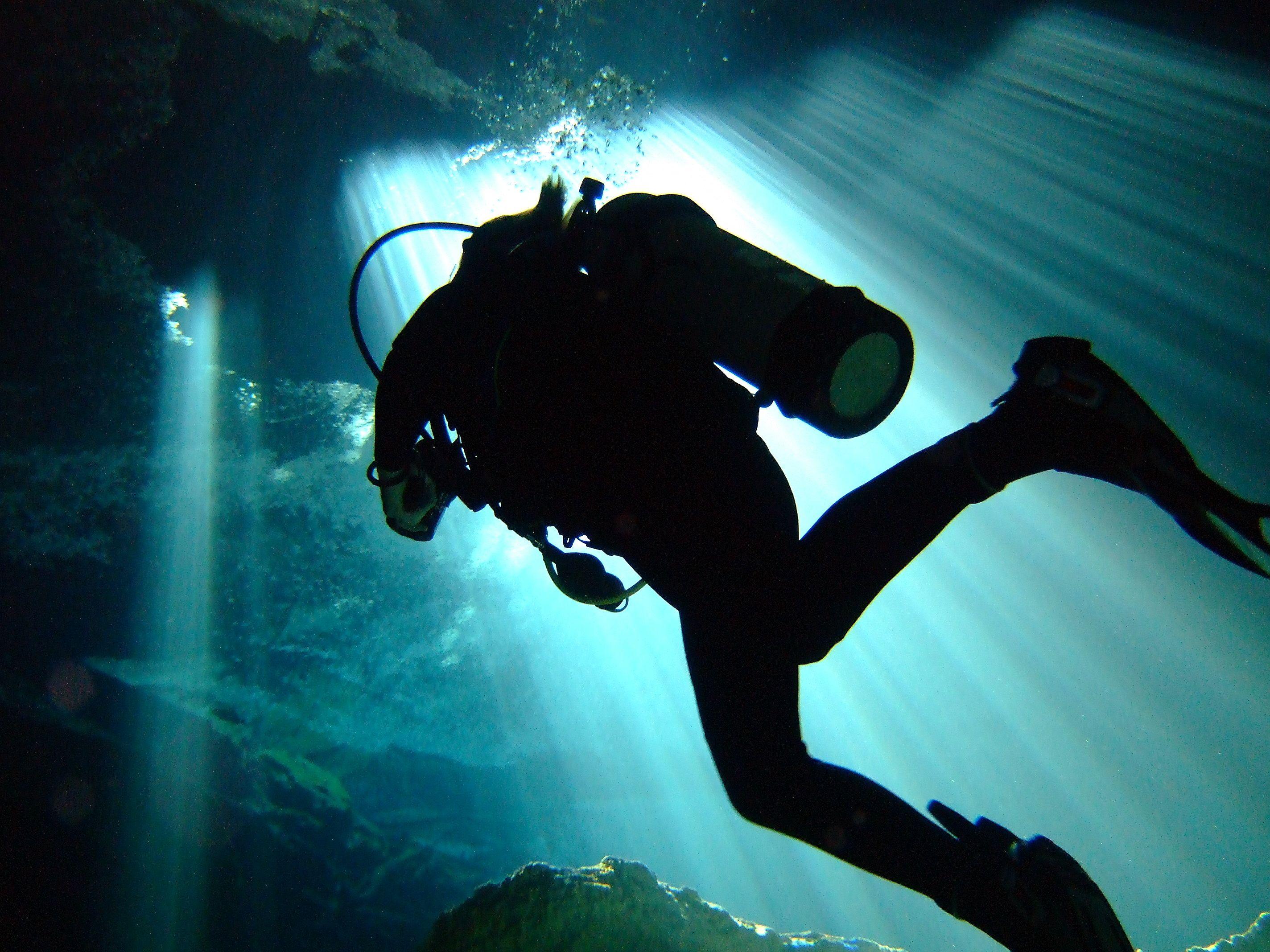 Scuba Diving & Abseiling Combo Package those who just can't