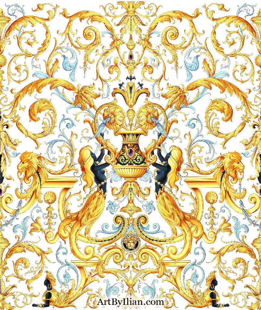 Versace clipart wallpaper and in color versace clipart