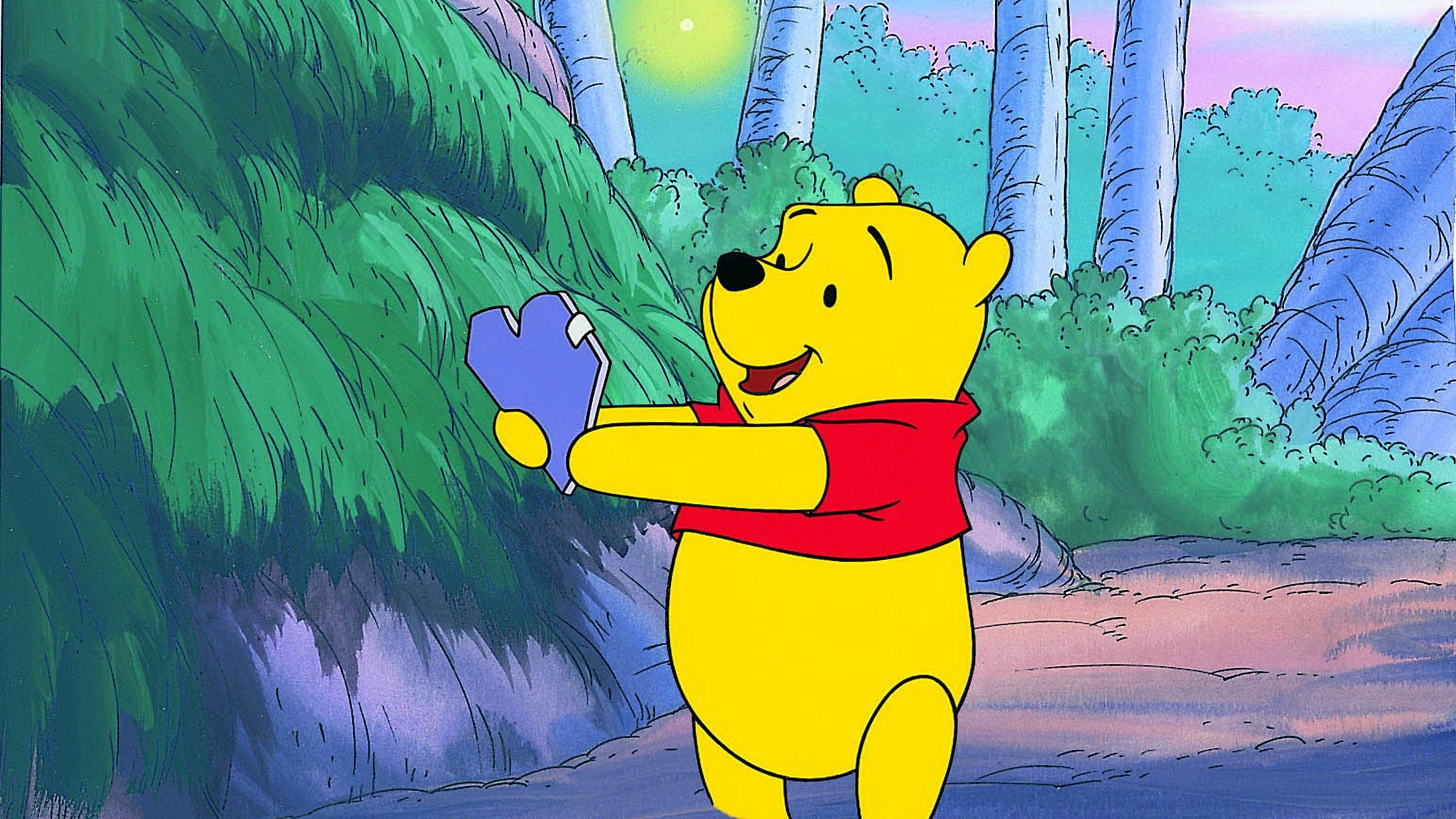 Winnie the Pooh Valentines Day Wallpaper