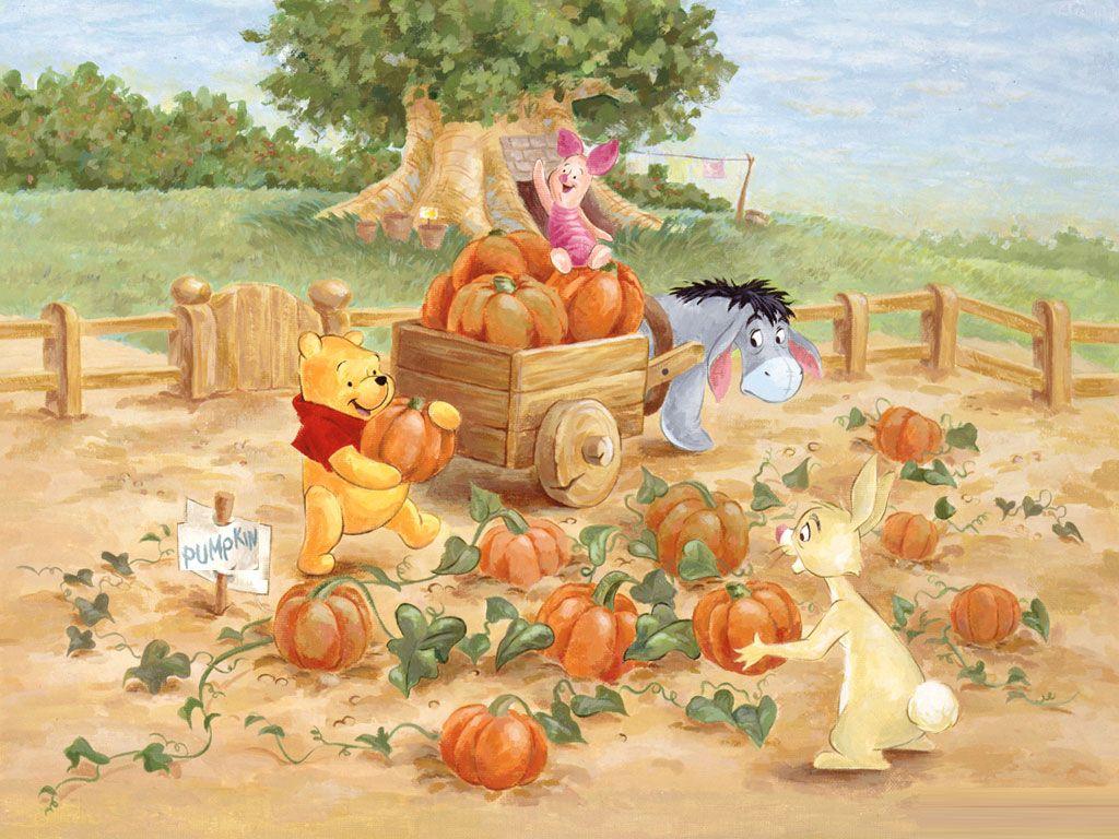 Winnie The Pooh Thanksgiving Wallpaper