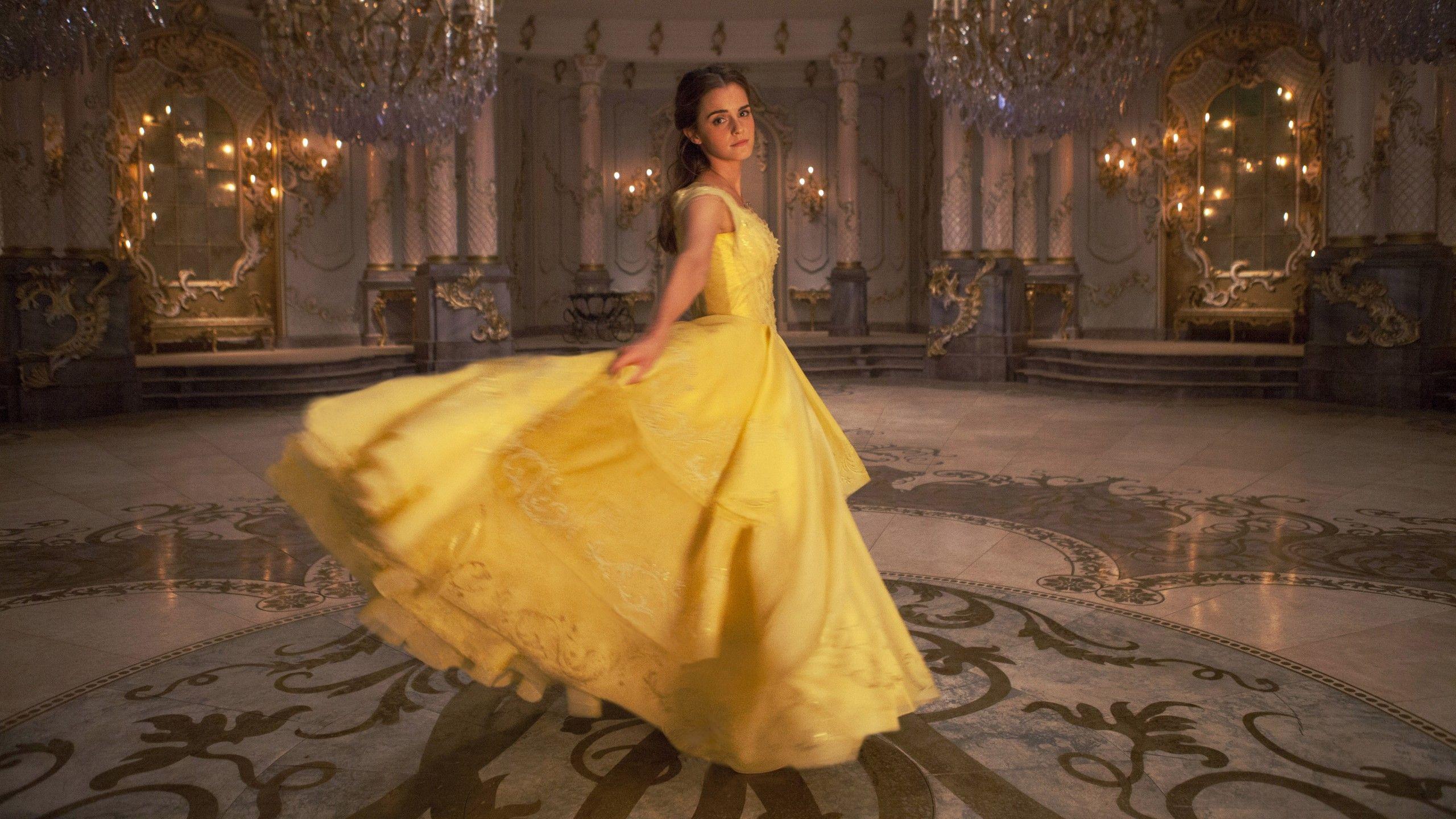 Wallpaper Emma Watson, Belle, Beauty and the Beast, HD, 5K, Movies