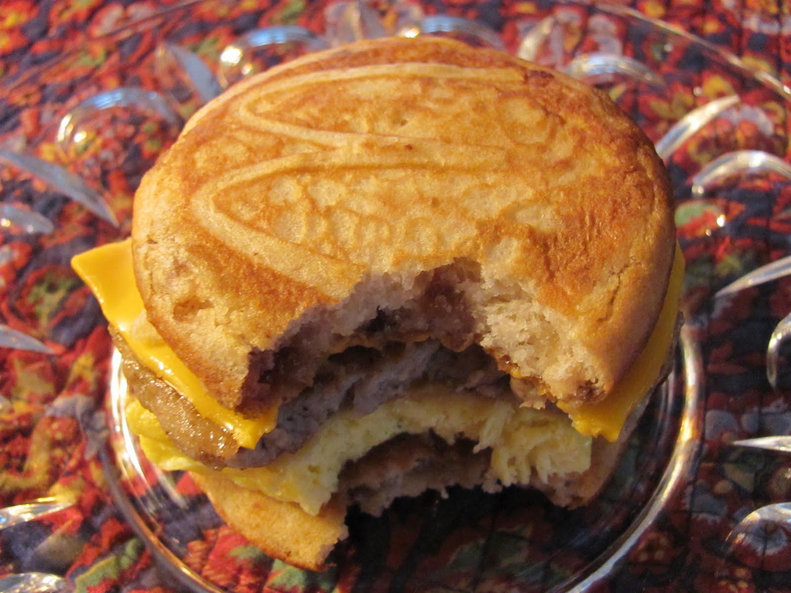 Sausage, Egg and Cheese McGriddle