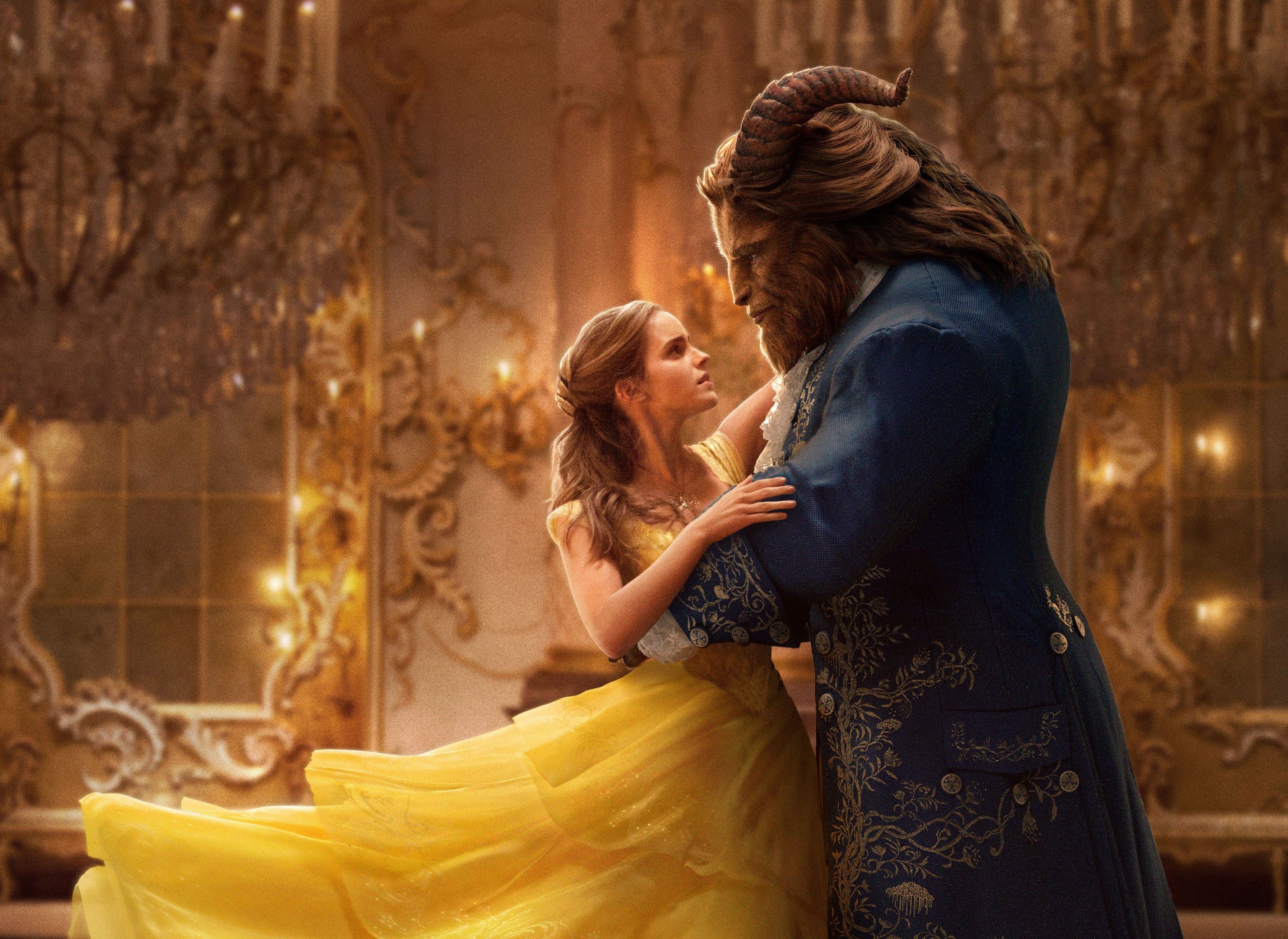 Beauty and the Beast Emma Watson Wallpaper HD Wallpaper