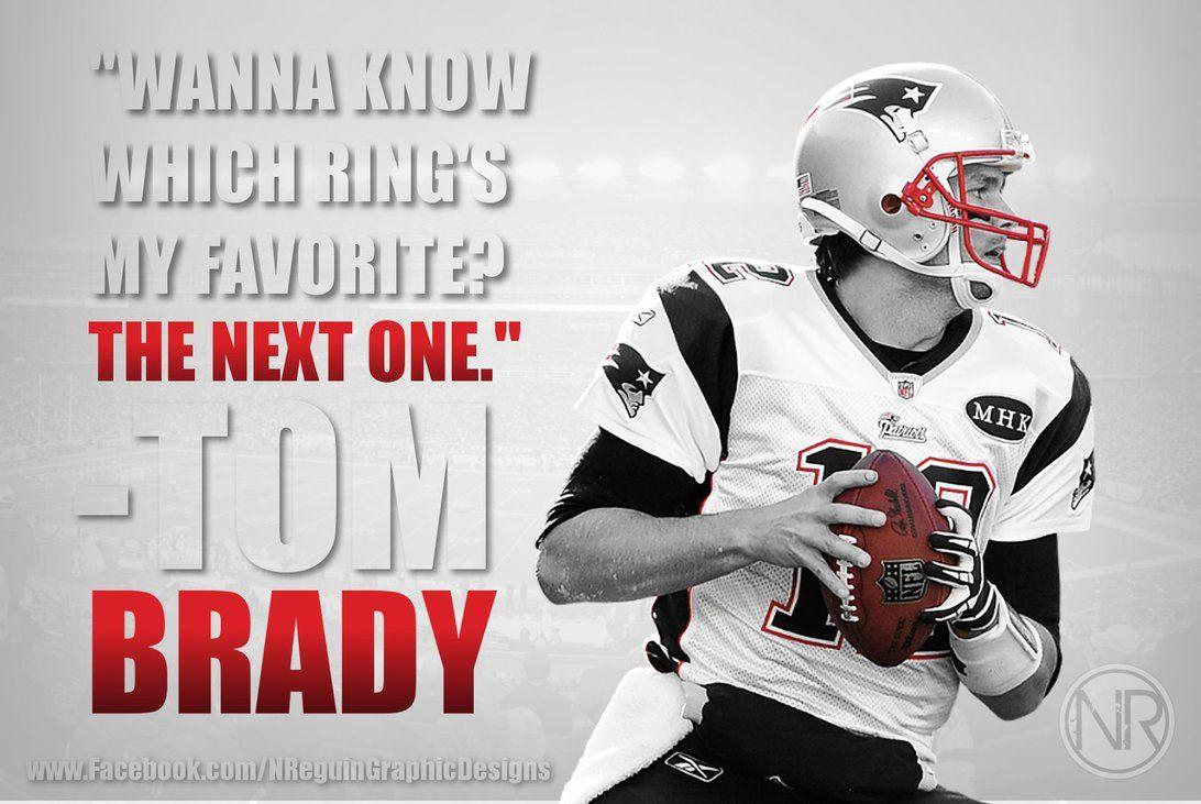 HD Tom Brady Red, White, And Black Wallpaper