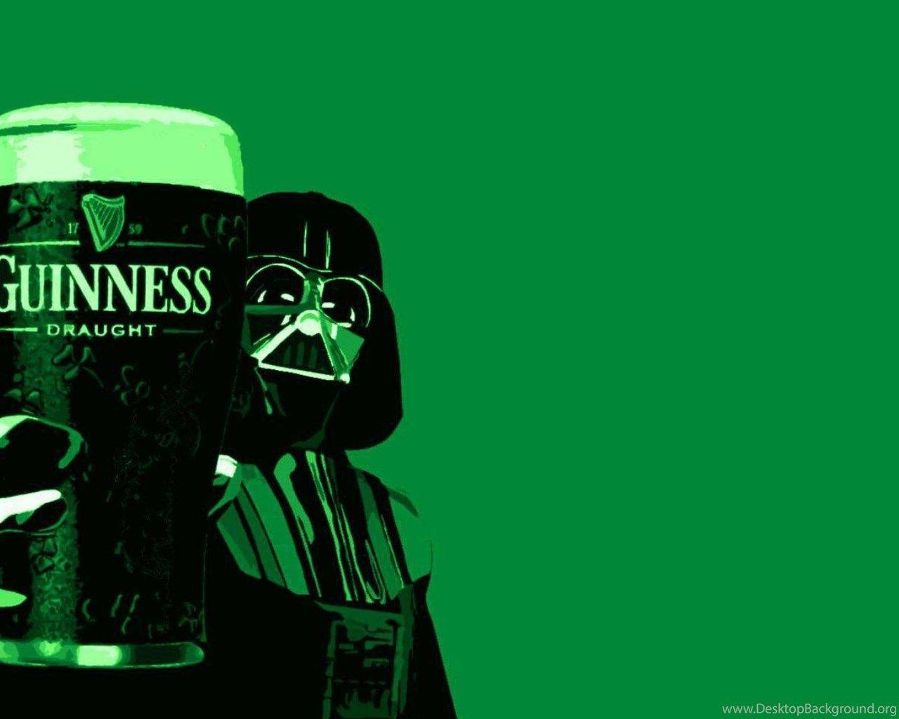 Beer Guinness Darth Vader Wallpaper Desktop Background