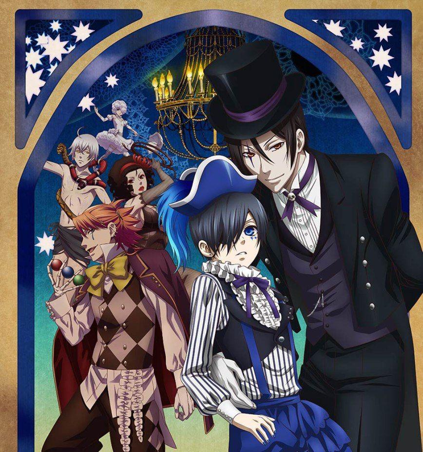 New Black Butler: Book of Circus Visual + Opening & Ending Theme