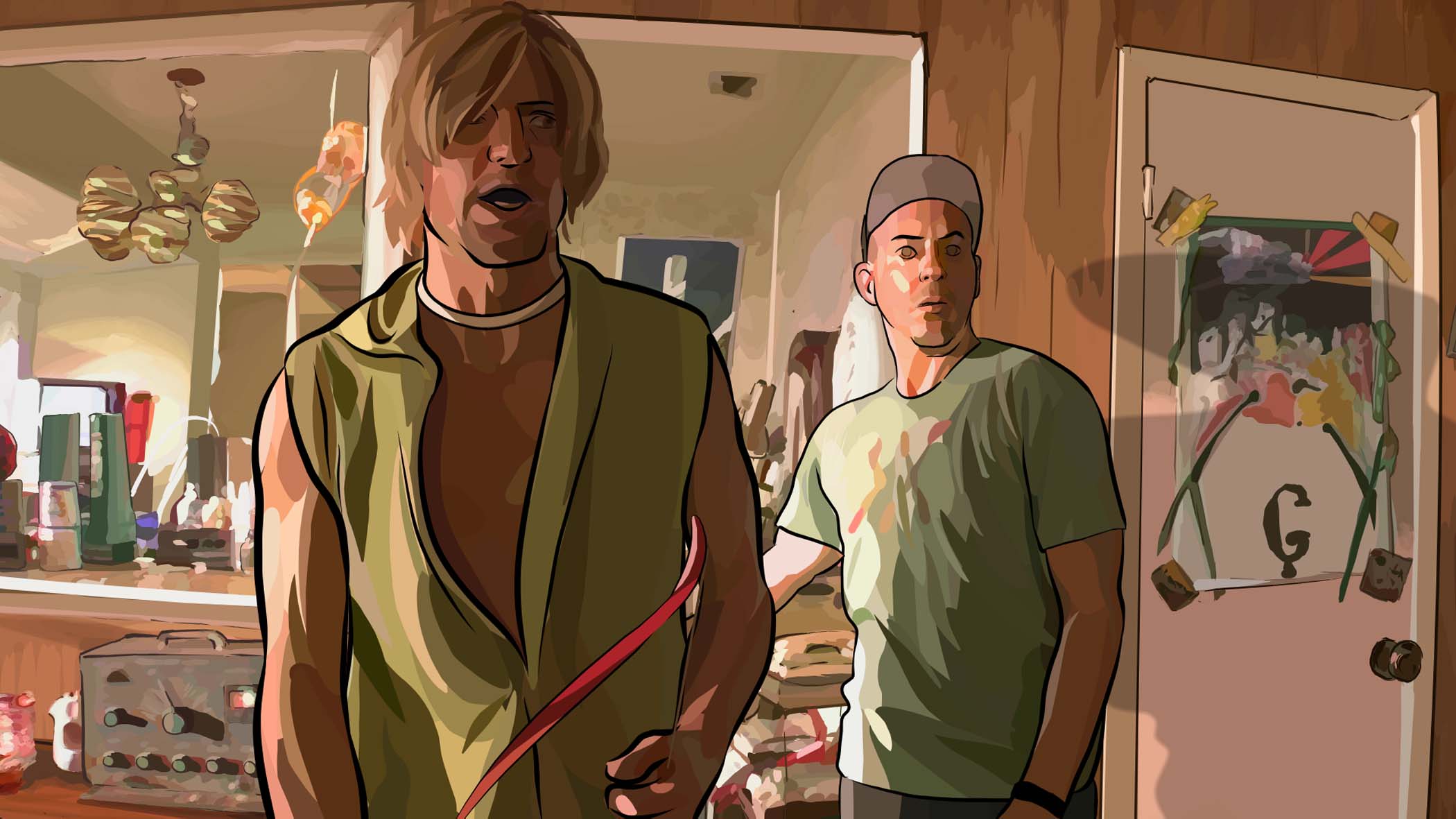 Richard Linklater's A Scanner Darkly is an example of the unique