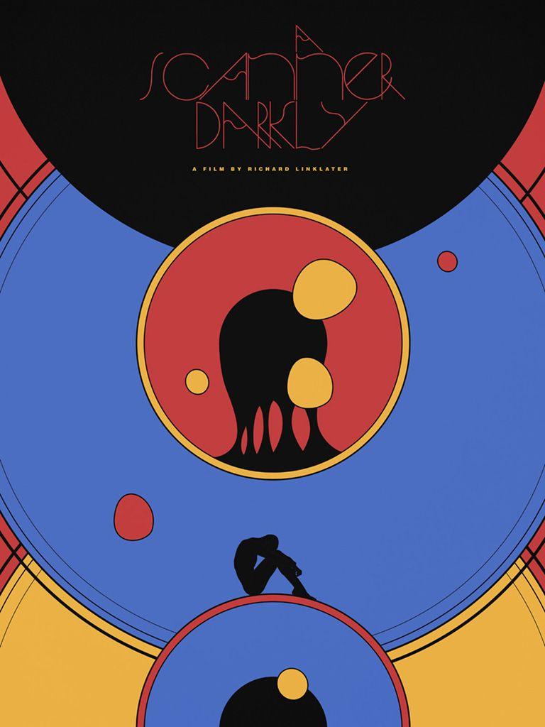 A Scanner Darkly, by Jay Shaw #jayshaw #ascannerdarklyprint