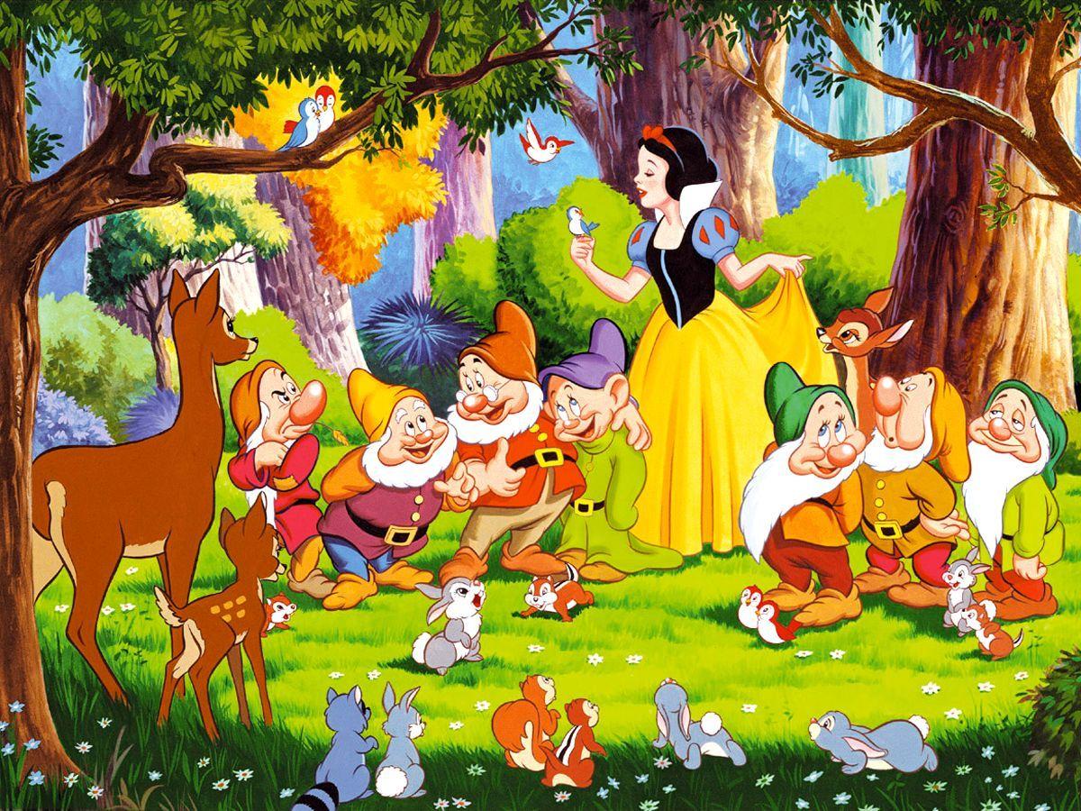 Disney Snow White and the Seven Dwarfs Cartoons