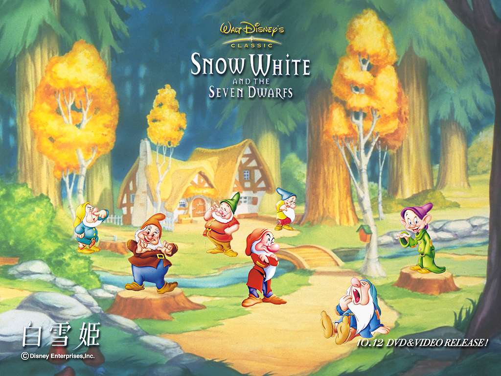 Snow White And The Seven Dwarfs Disney Wallpapers Wallpaper Cave 